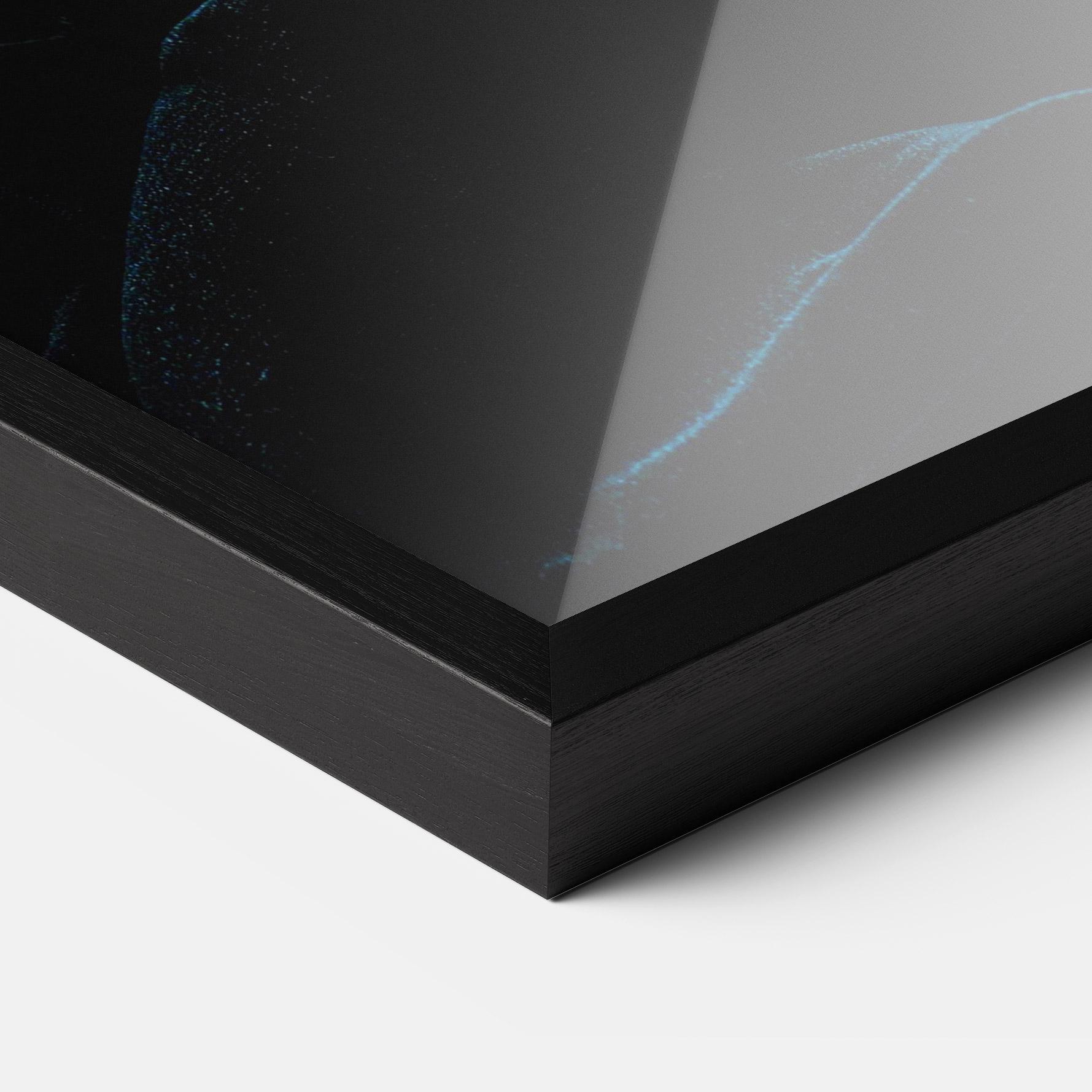 Gerahmte Poster Brown Vase Flowers mockup 3