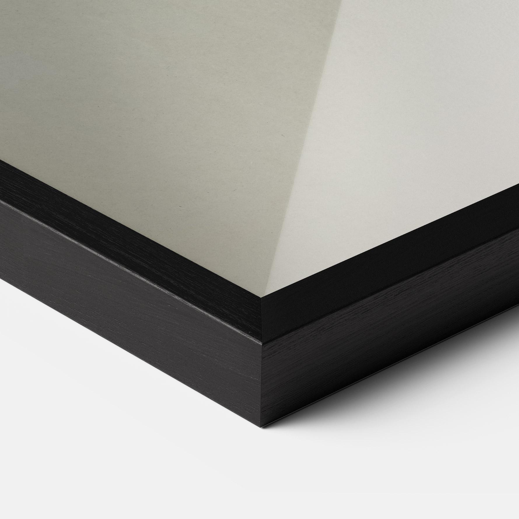 Gerahmte Poster Pink Red Flower Vase mockup 3