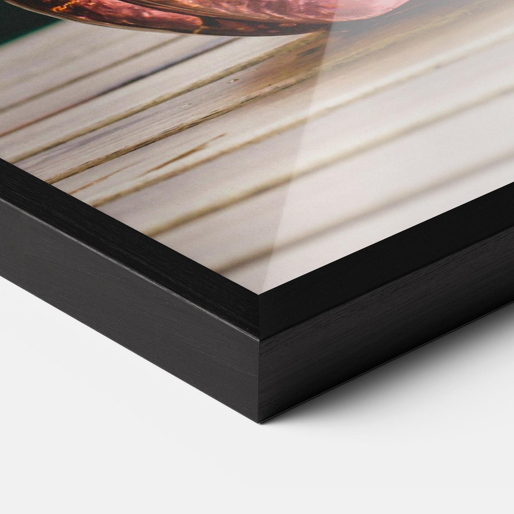 Gerahmte Poster Pink Vase Flower mockup 3