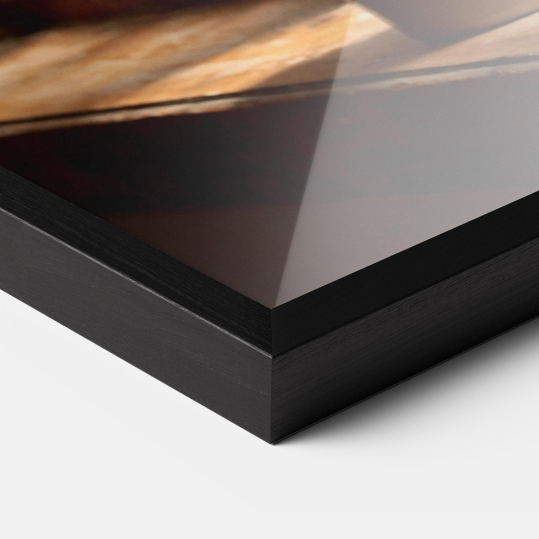 Gerahmte Poster Vintage Vase Flowers mockup 3