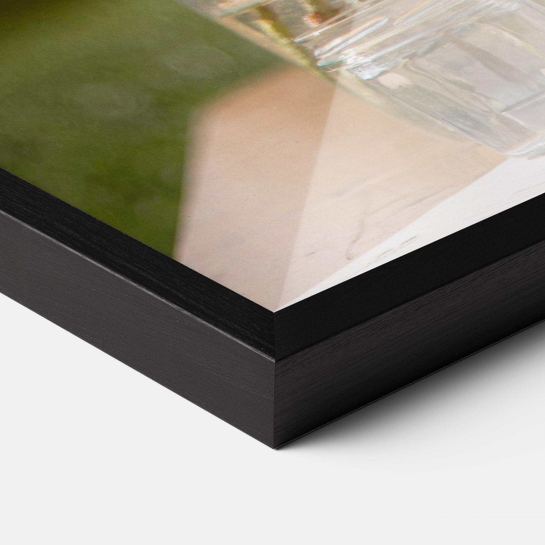 Gerahmte Poster Wild Flowers Vase mockup 3