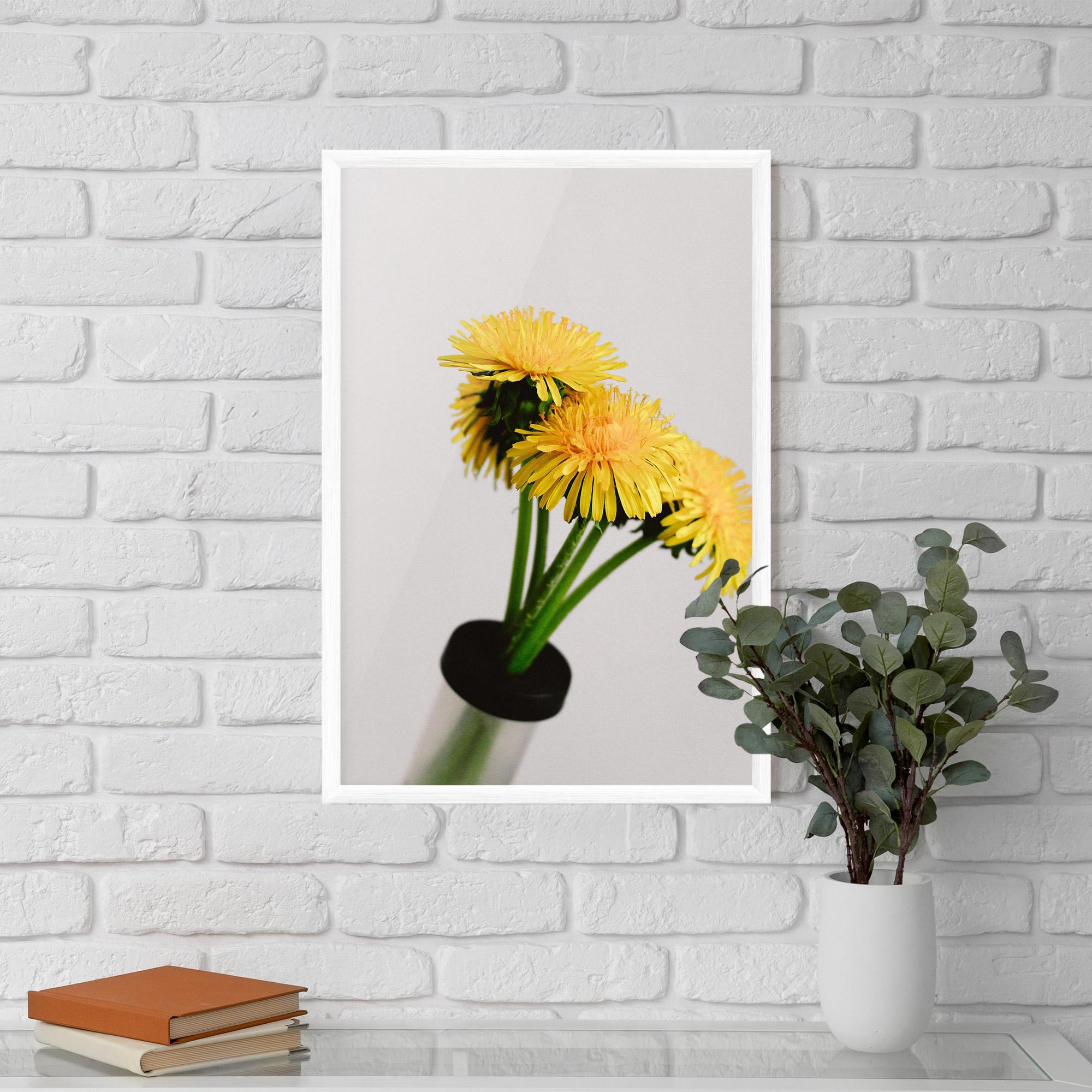 Gerahmte Poster Yellow mockup 5