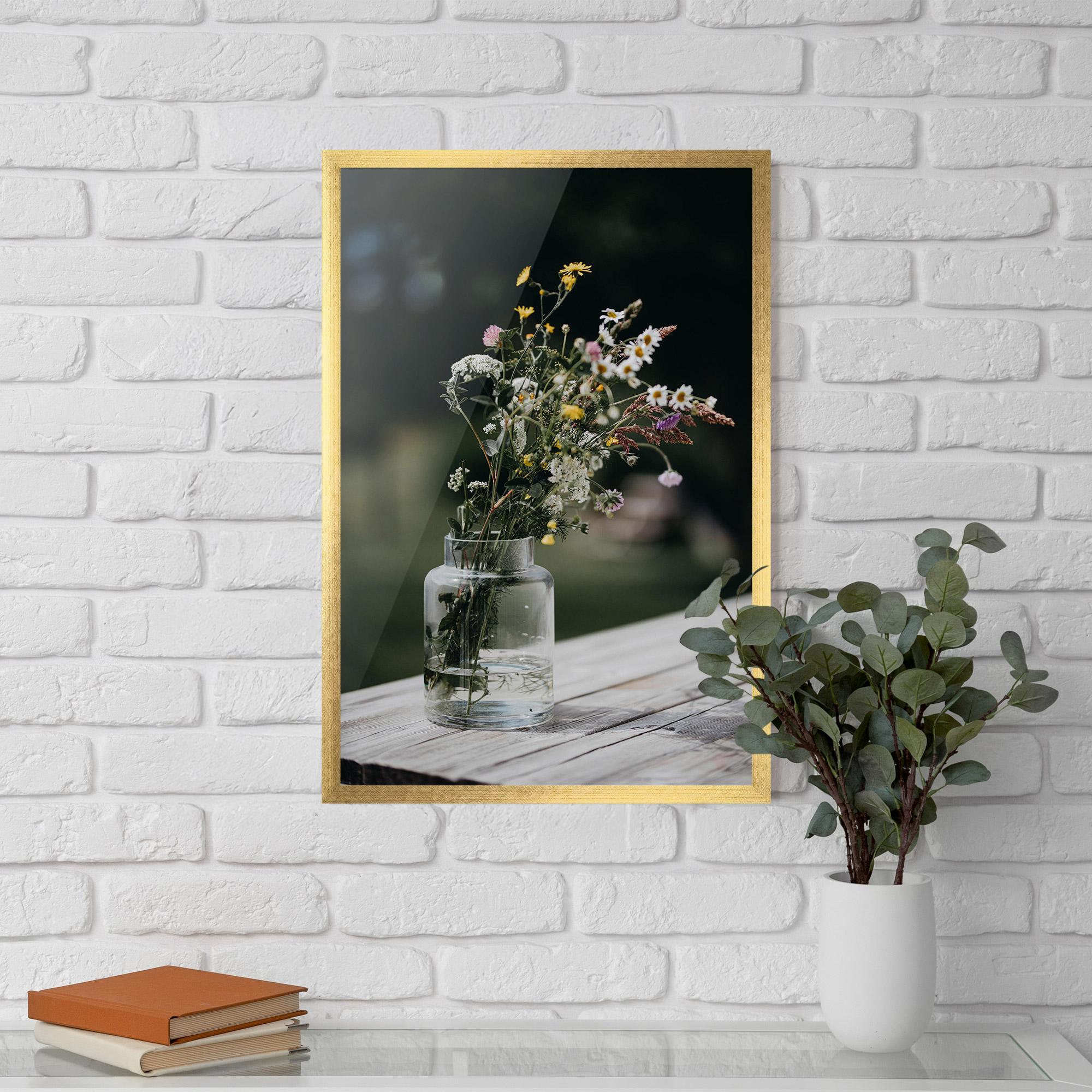 Gerahmte Poster Nature Vase Flower mockup 5