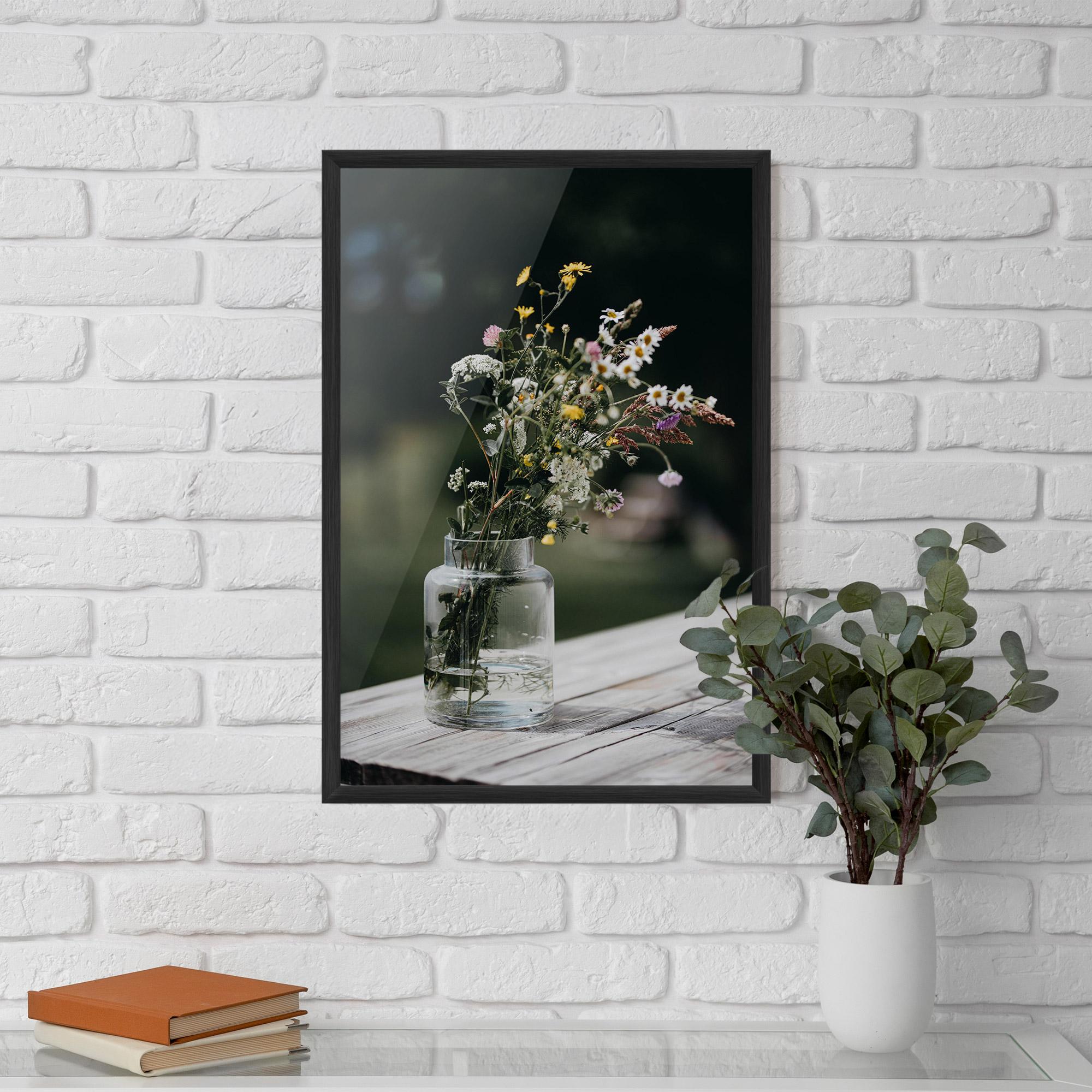 Gerahmte Poster Nature Vase Flower mockup 5