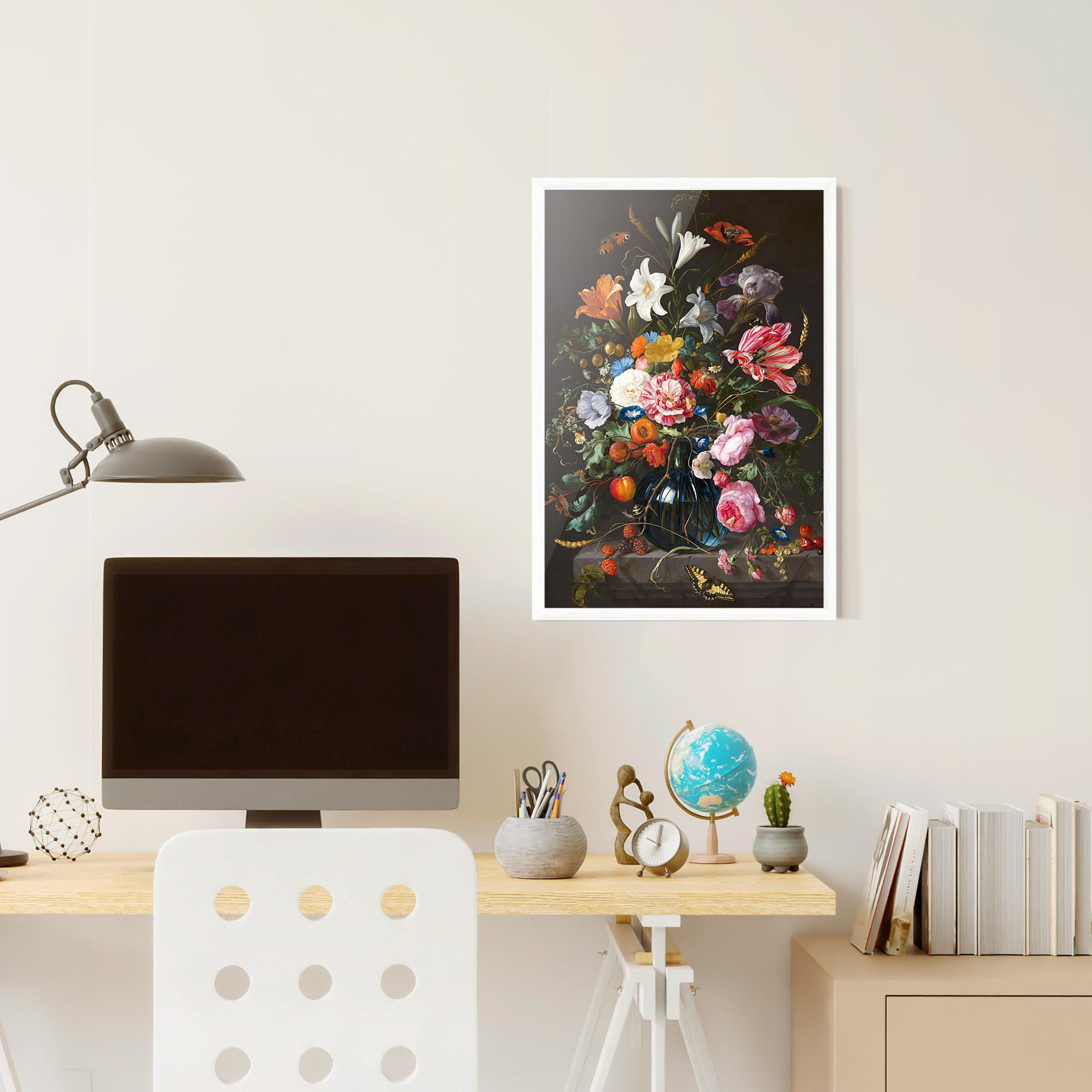 Gerahmte Poster Blossom Of Life mockup 6