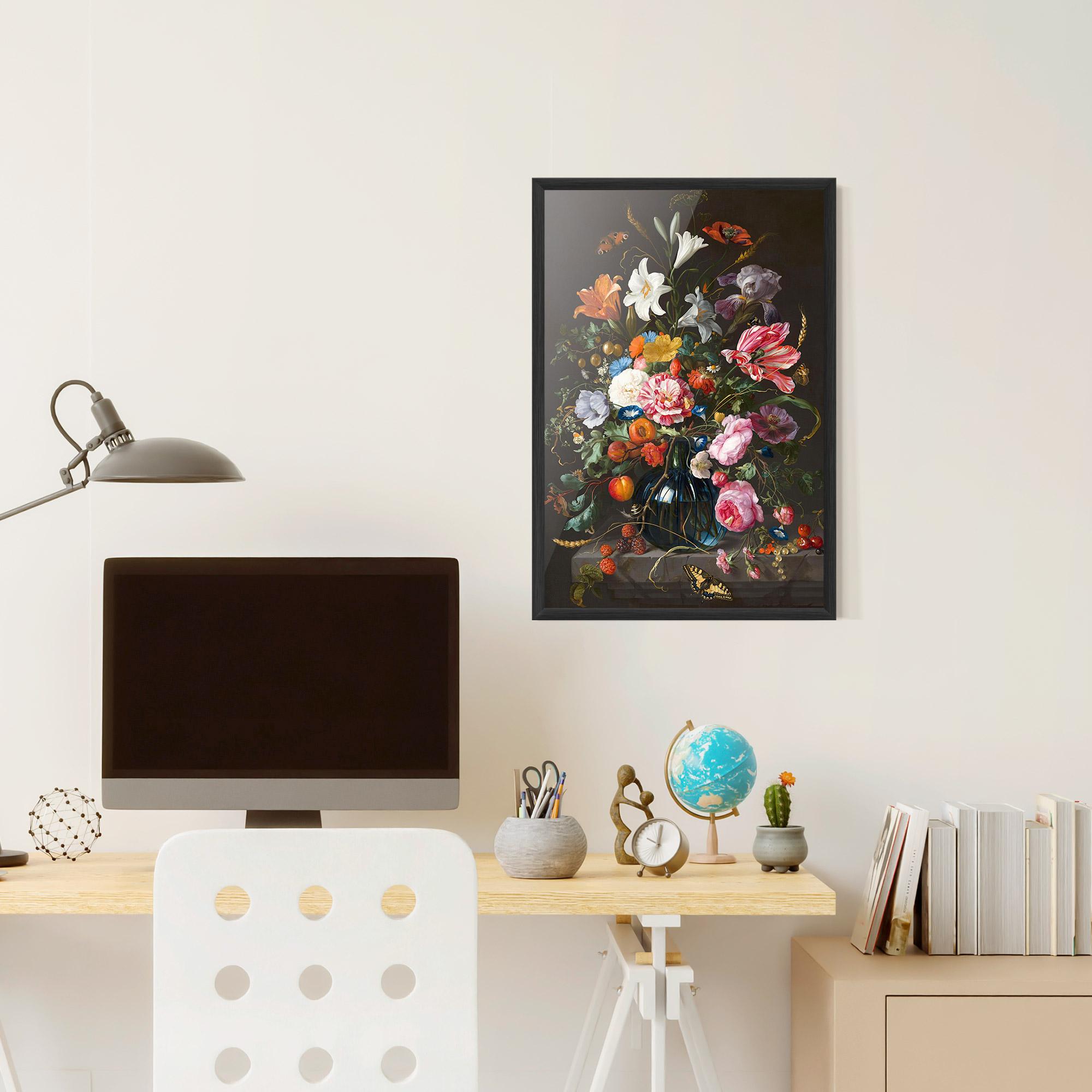 Gerahmte Poster Blossom Of Life mockup 6