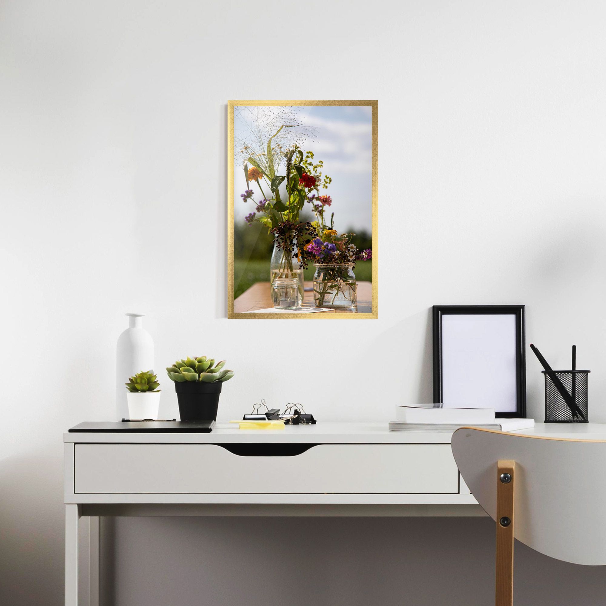 Wild Flowers Vase mockup 7