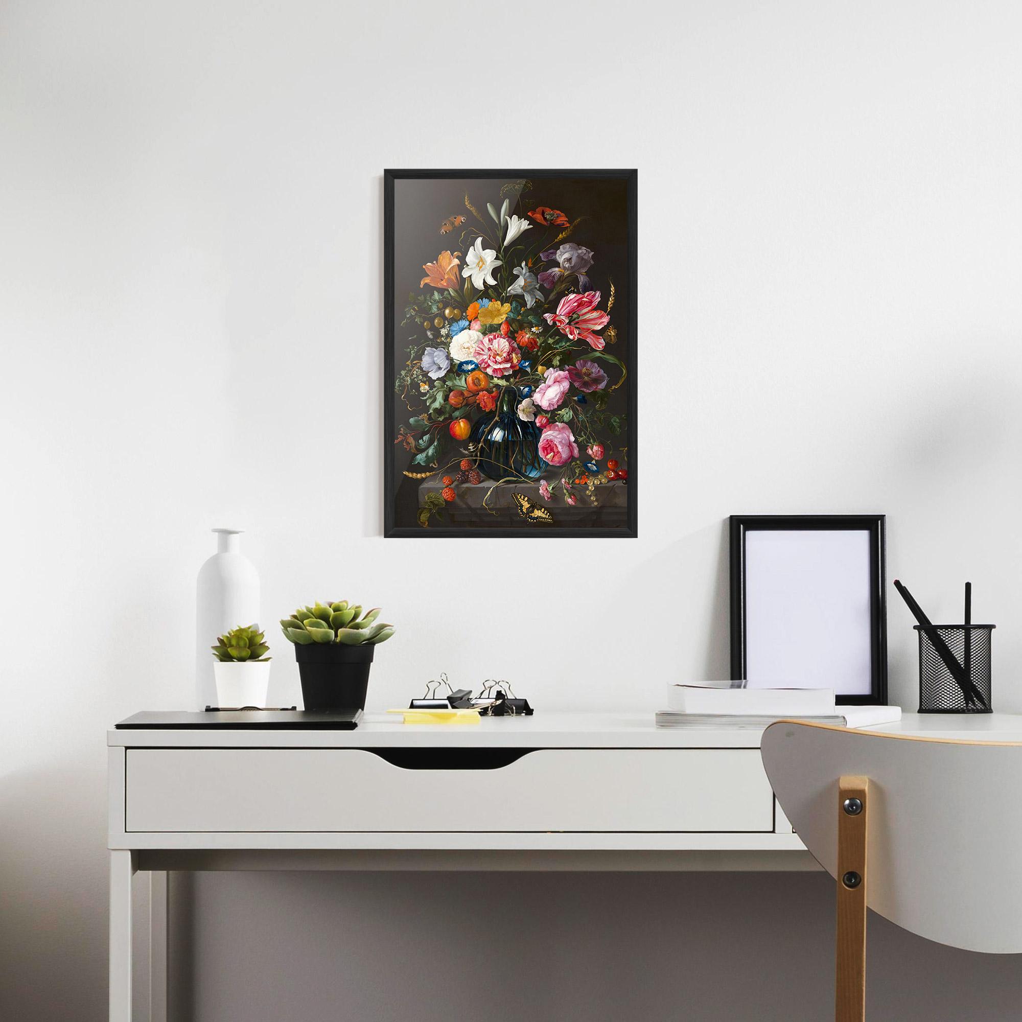 Gerahmte Poster Blossom Of Life mockup 7