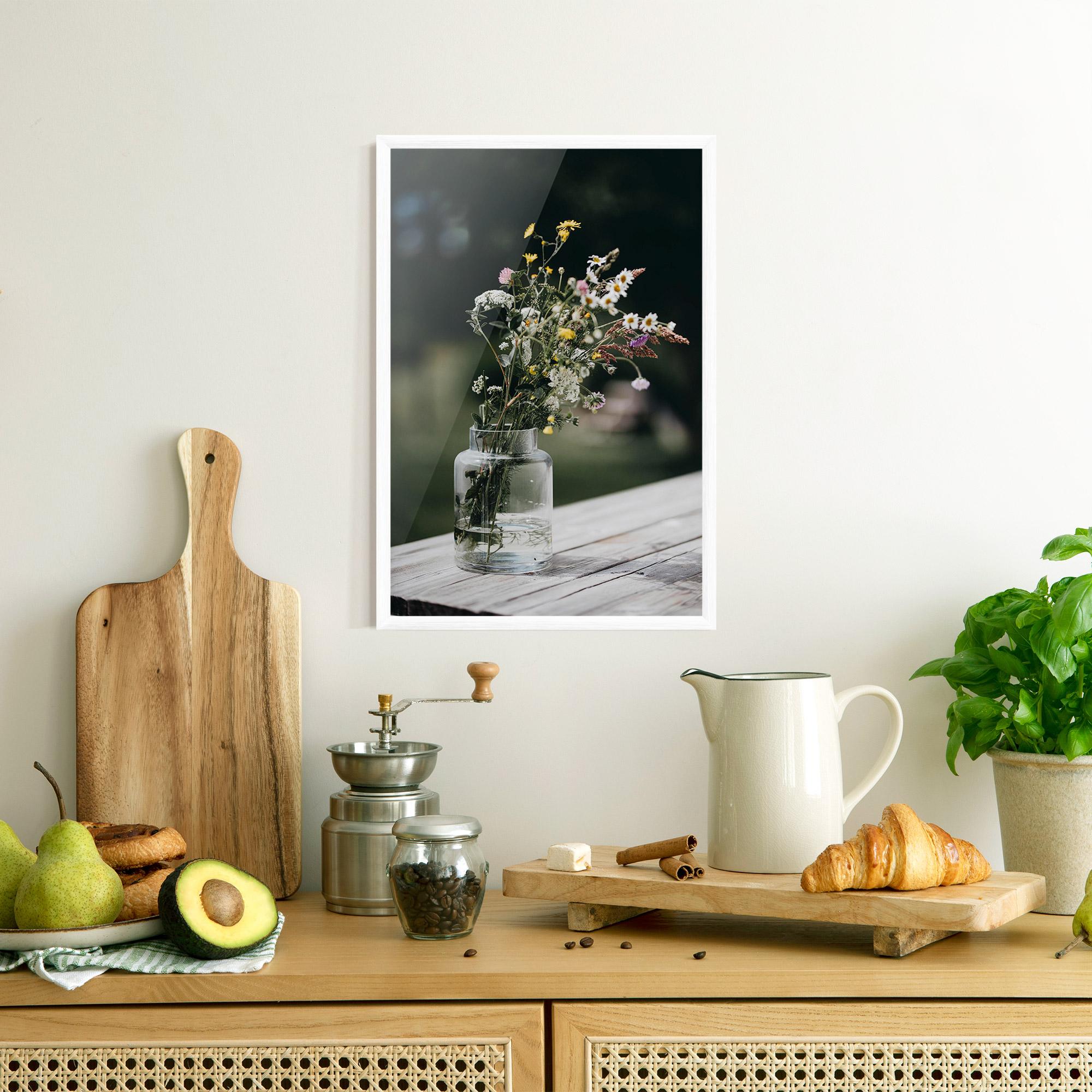 Gerahmte Poster Nature Vase Flower mockup 8