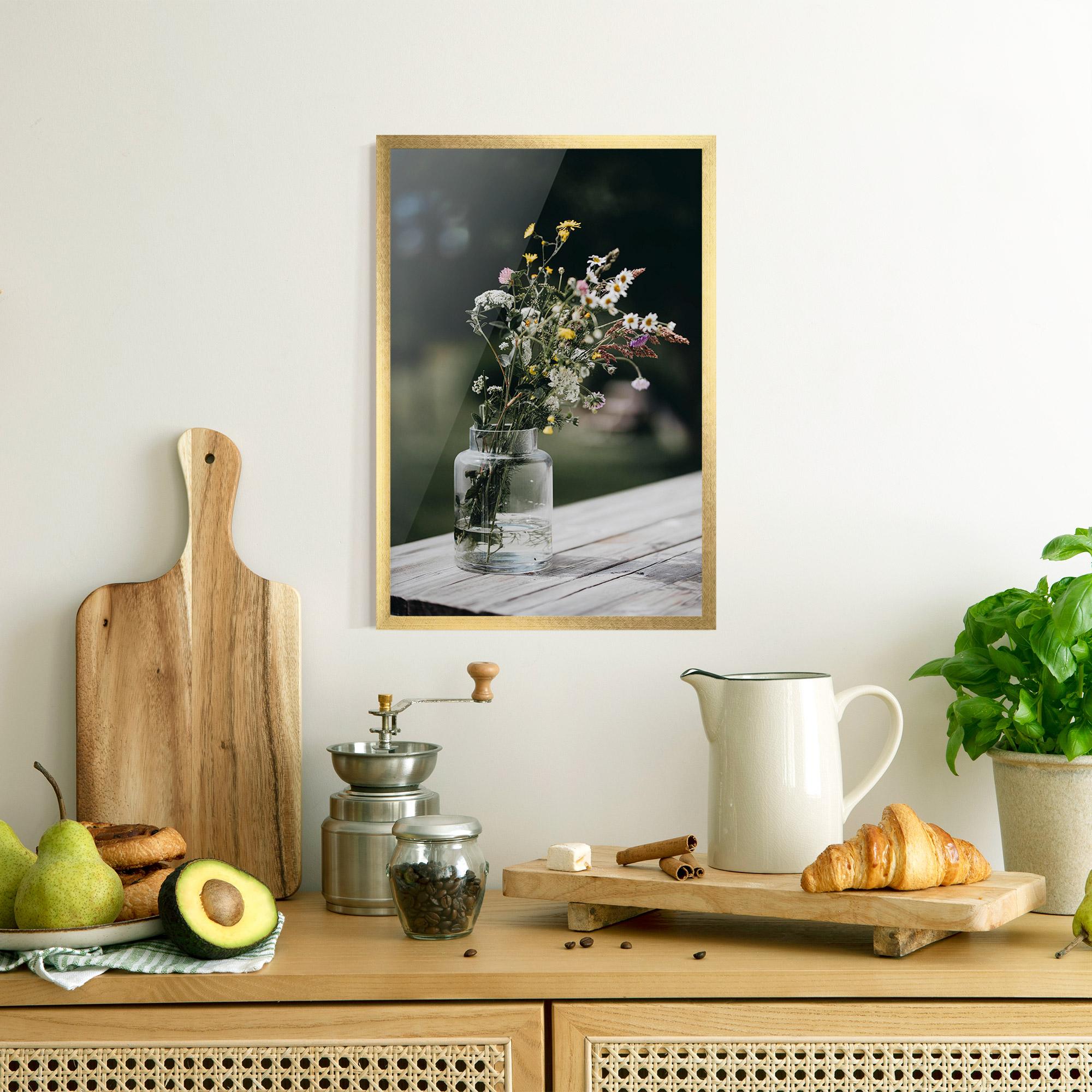 Gerahmte Poster Nature Vase Flower mockup 8