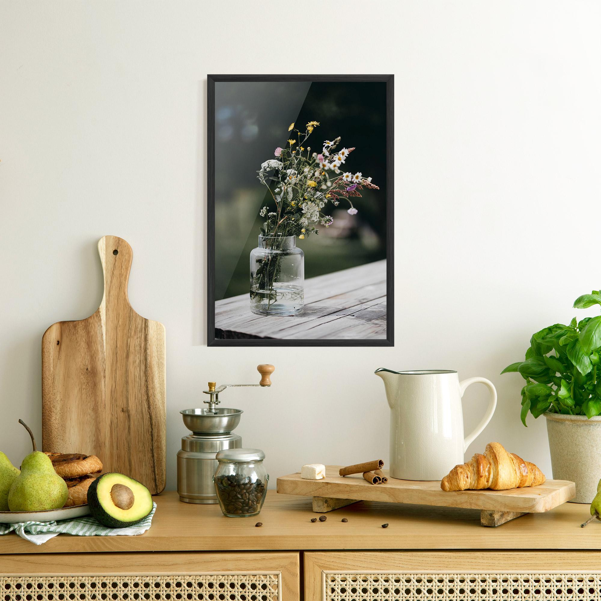 Gerahmte Poster Nature Vase Flower mockup 8