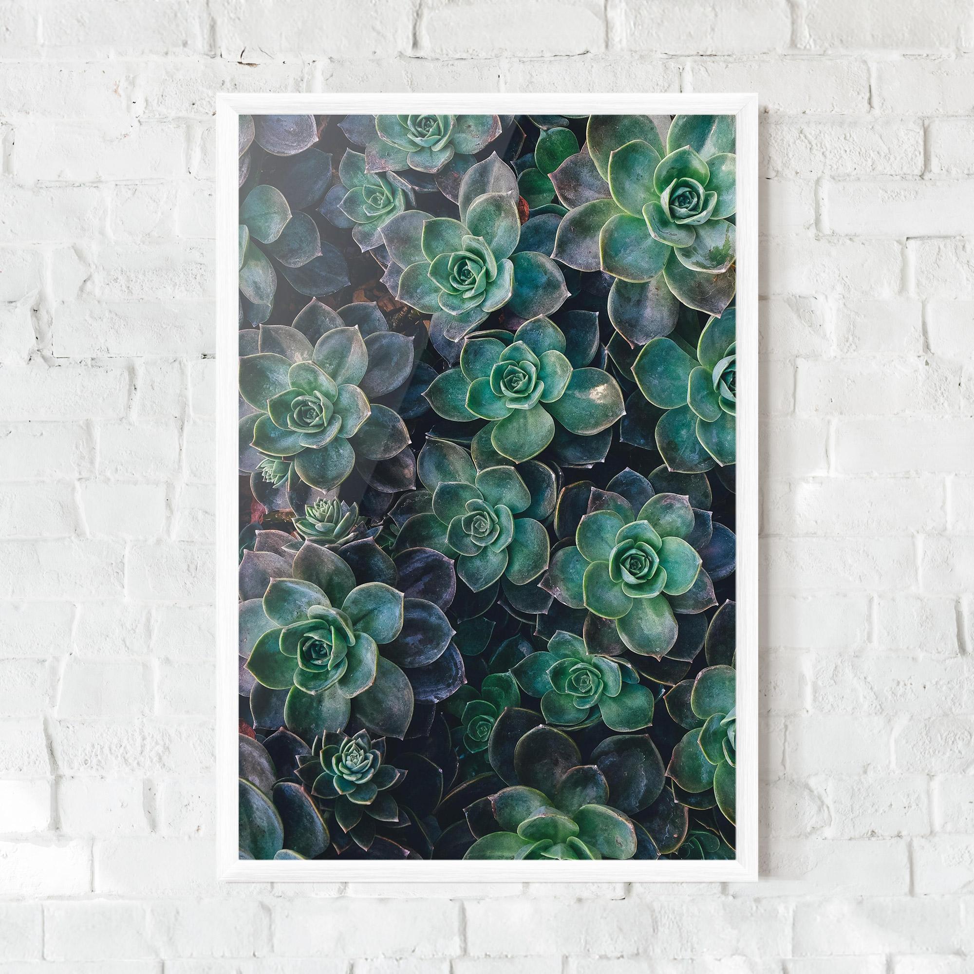 Gerahmte Poster Green Lilac Tree mockup 0