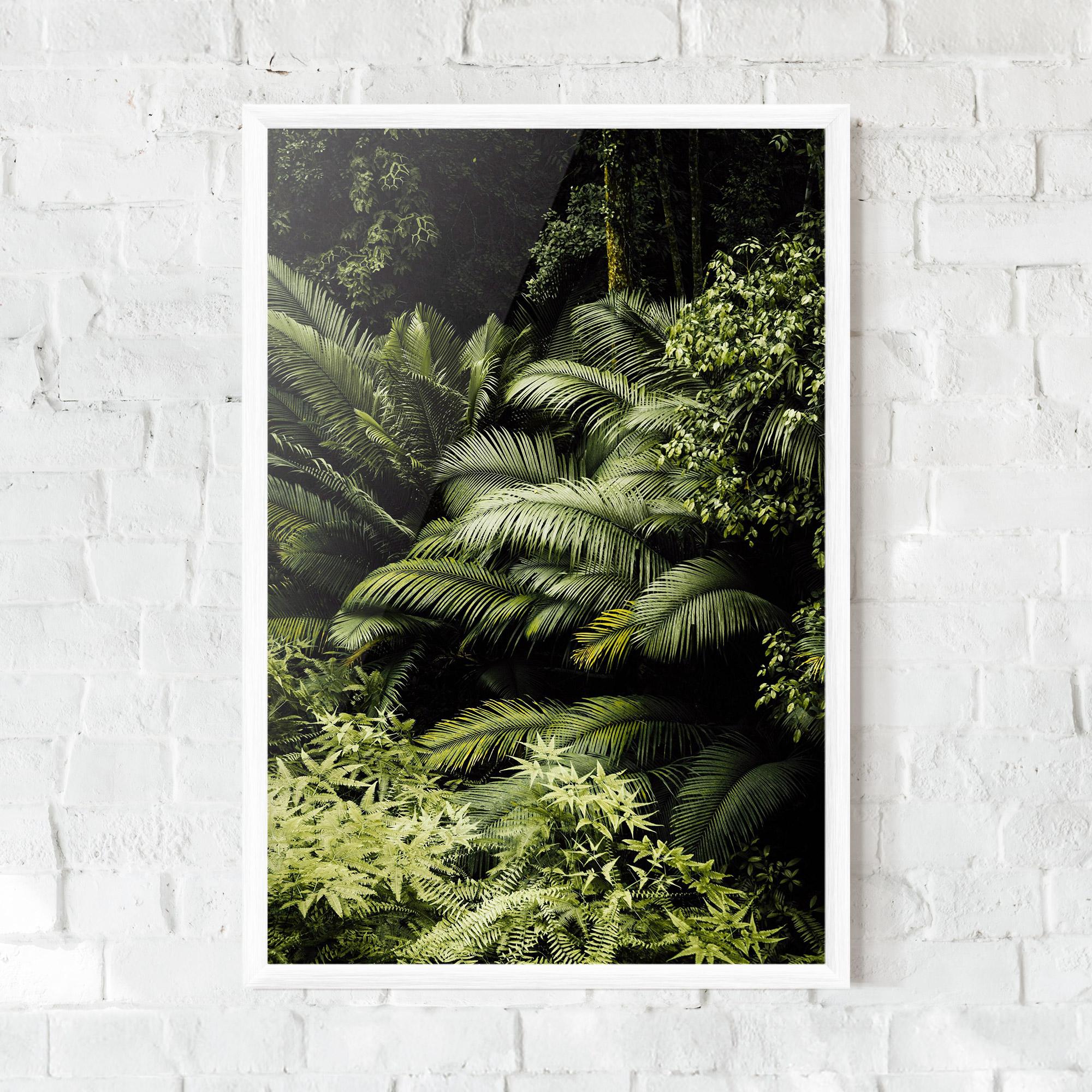 Gerahmte Poster Into The Jungle mockup 0