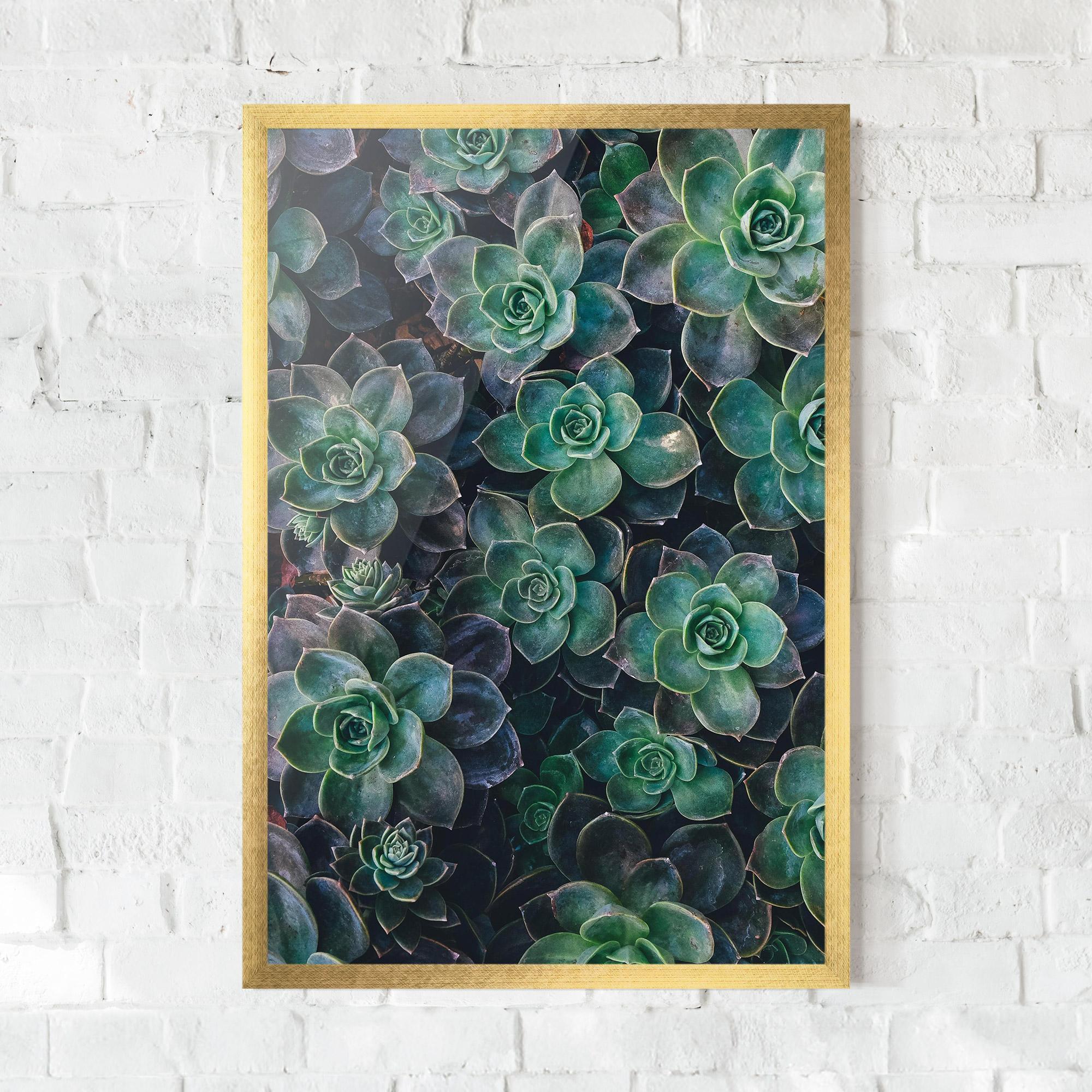 Gerahmte Poster Green Lilac Tree mockup 0