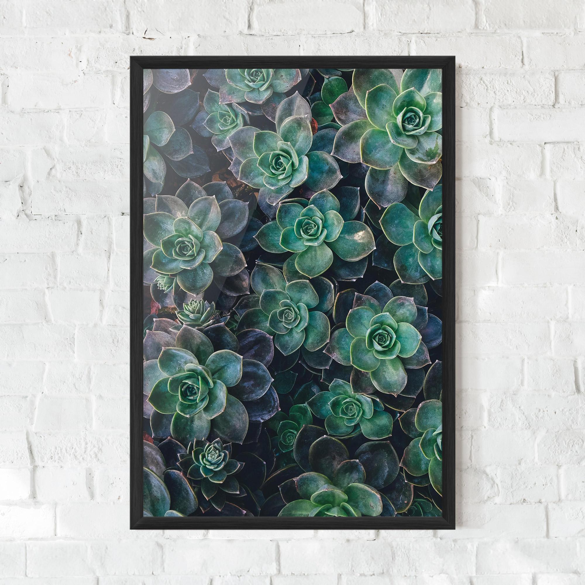 Gerahmte Poster Green Lilac Tree mockup 0