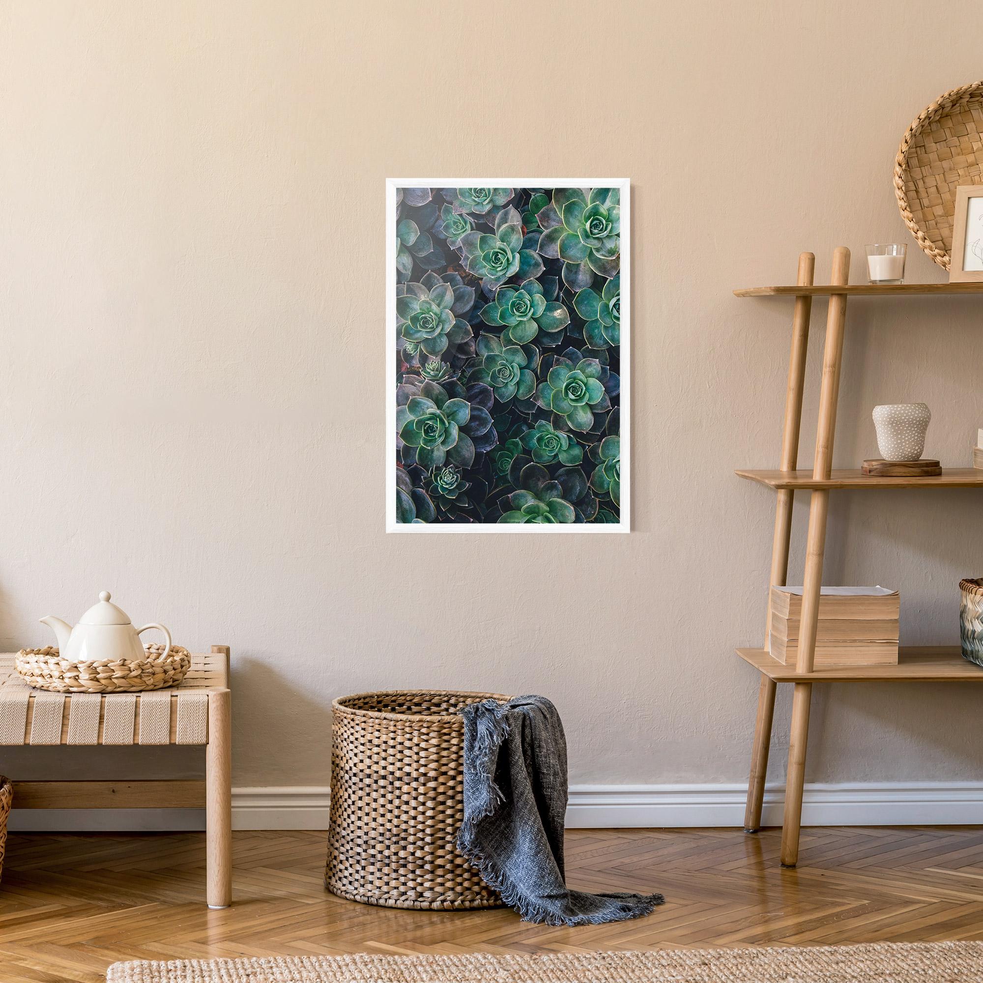 Gerahmte Poster Green Lilac Tree mockup 9