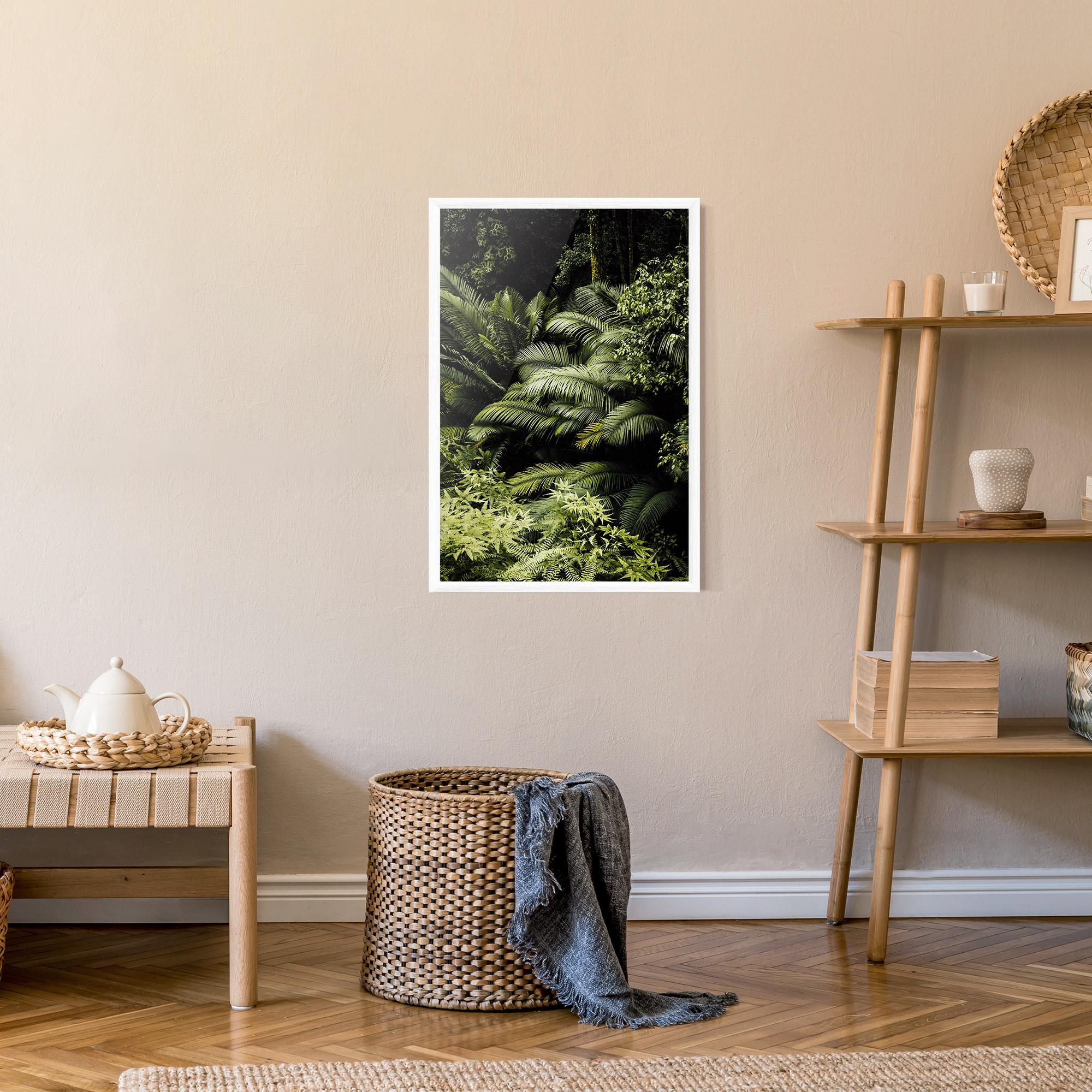 Gerahmte Poster Into The Jungle mockup 9