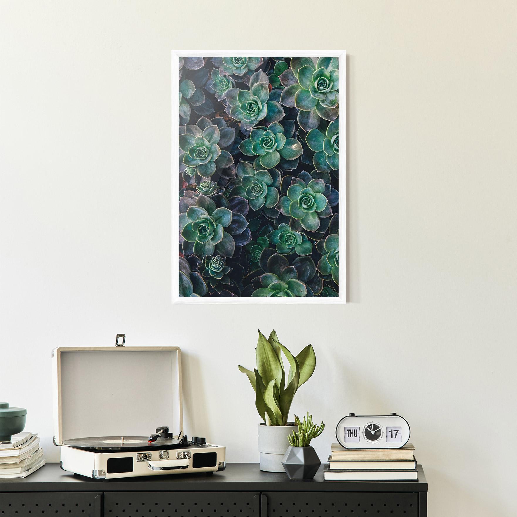 Gerahmte Poster Green Lilac Tree mockup 2