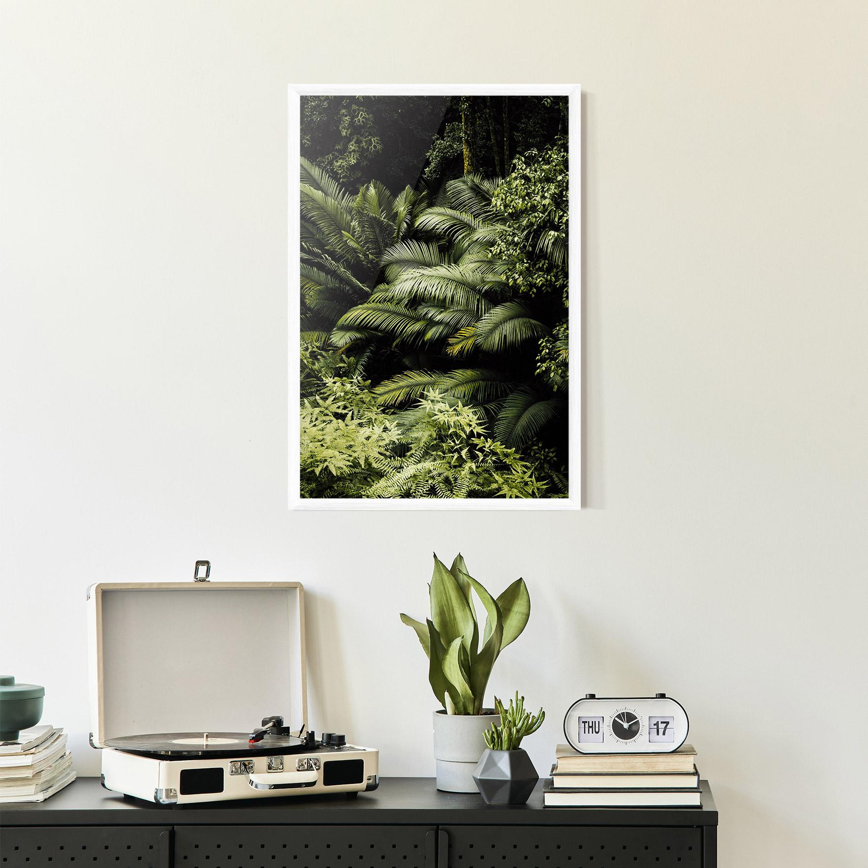 Gerahmte Poster Into The Jungle mockup 2