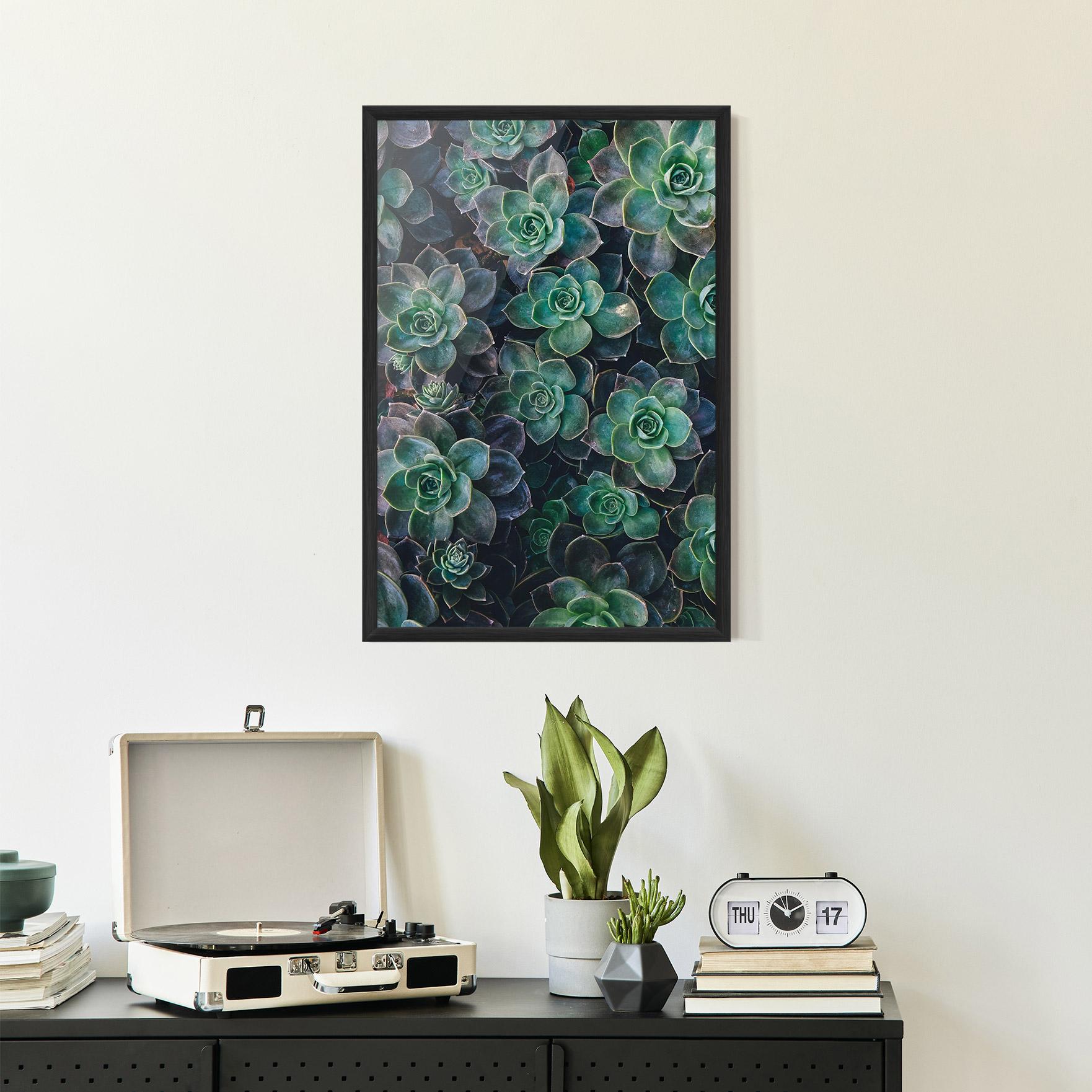 Gerahmte Poster Green Lilac Tree mockup 2