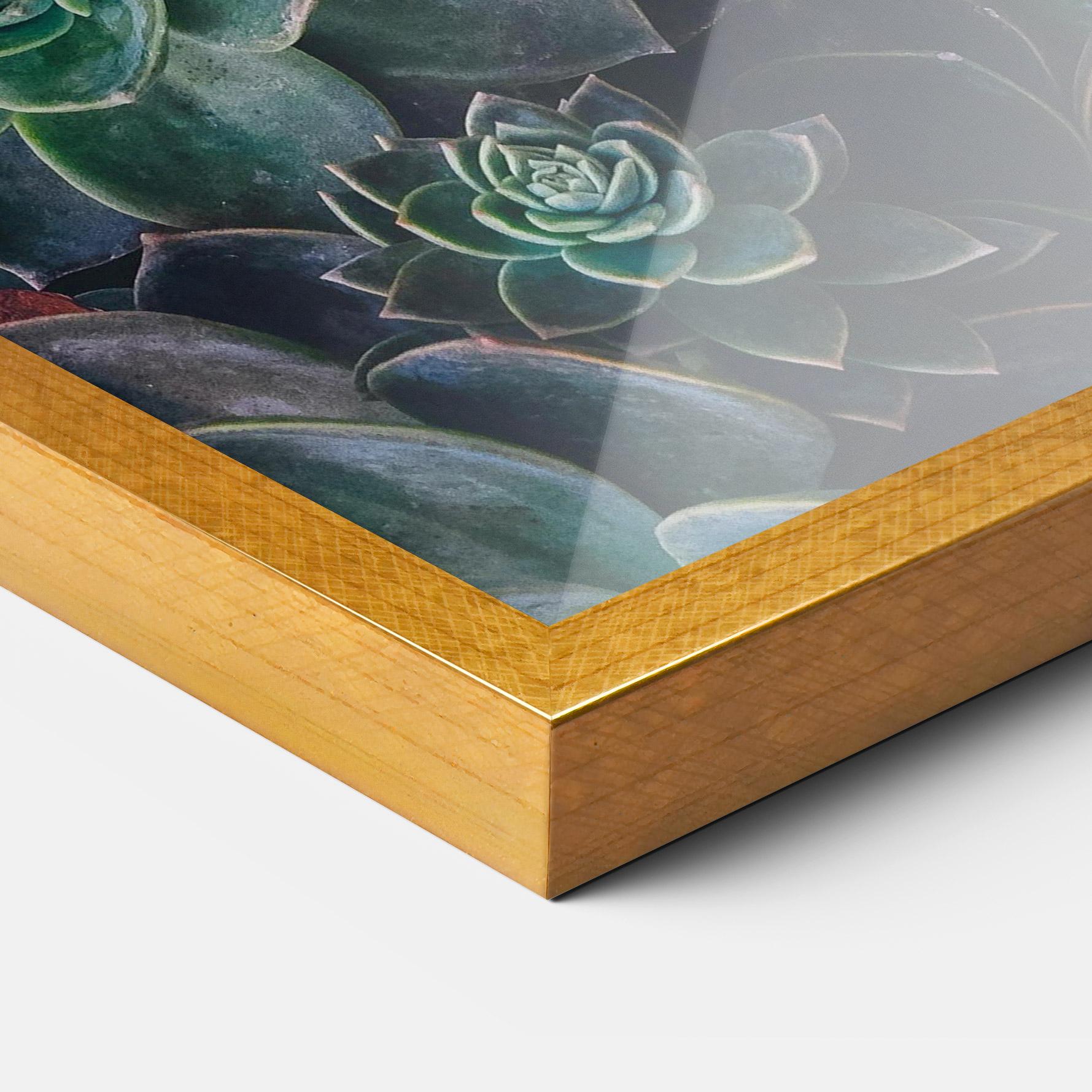 Gerahmte Poster Green Lilac Tree mockup 3