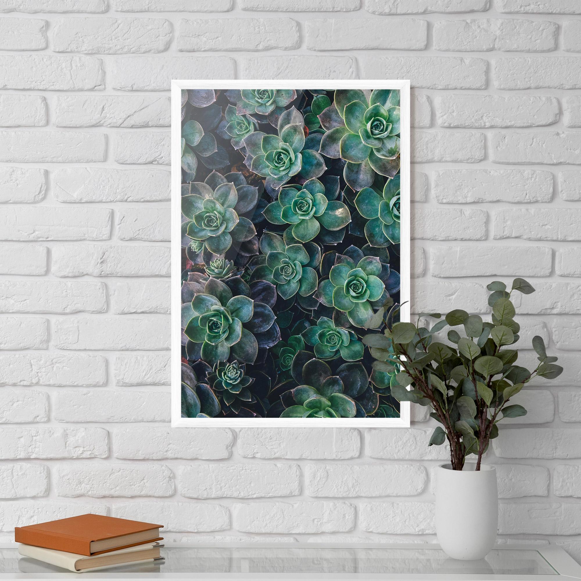 Gerahmte Poster Green Lilac Tree mockup 5