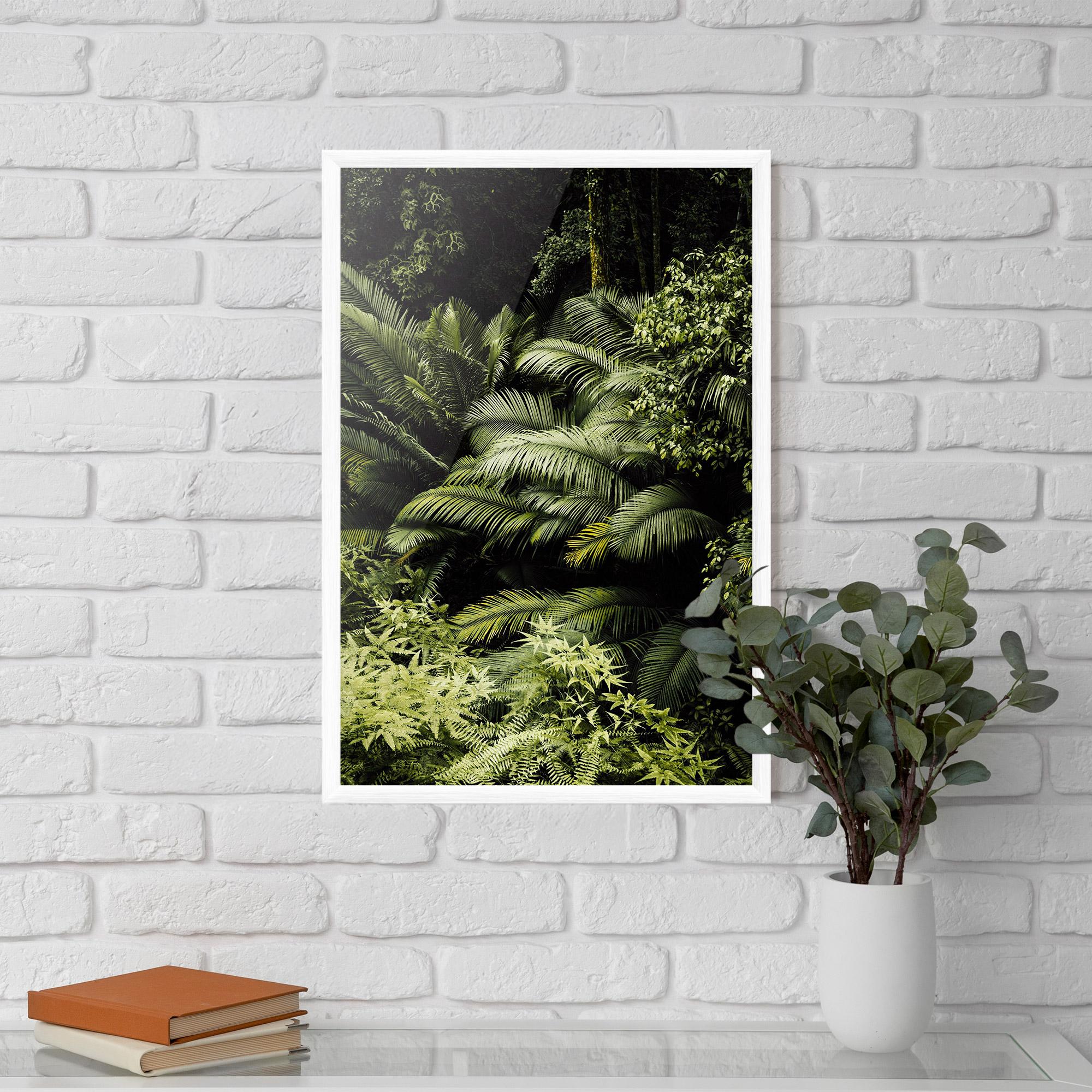 Gerahmte Poster Into The Jungle mockup 5