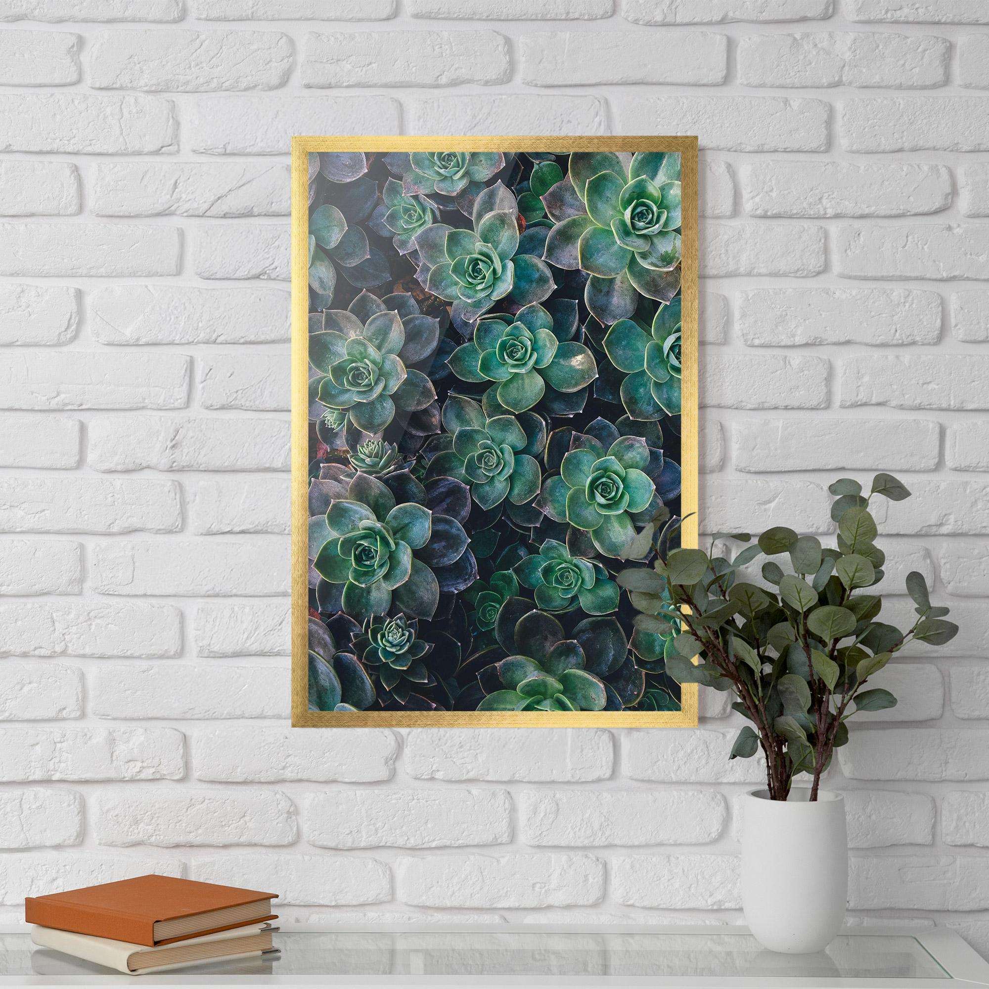 Gerahmte Poster Green Lilac Tree mockup 5
