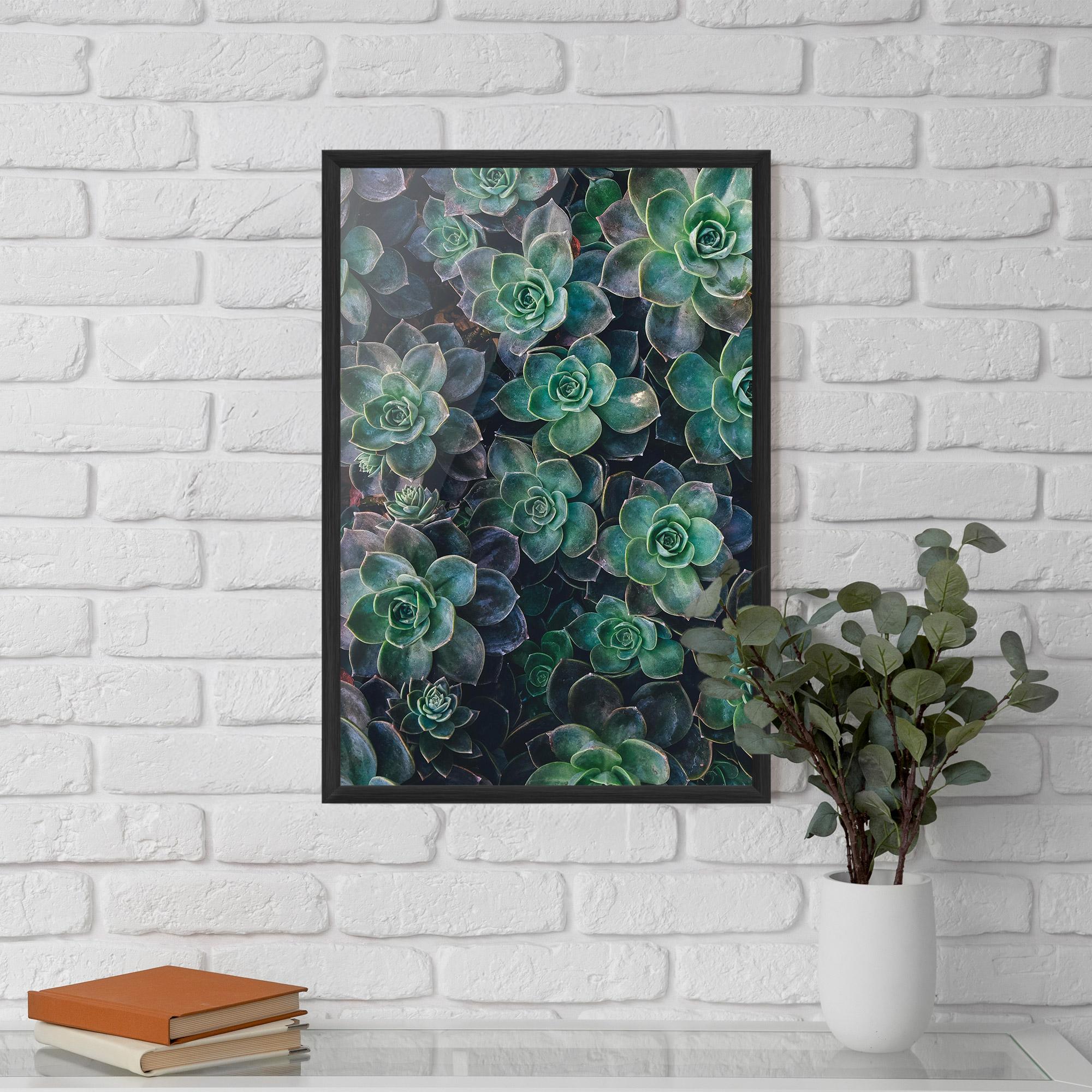 Gerahmte Poster Green Lilac Tree mockup 5