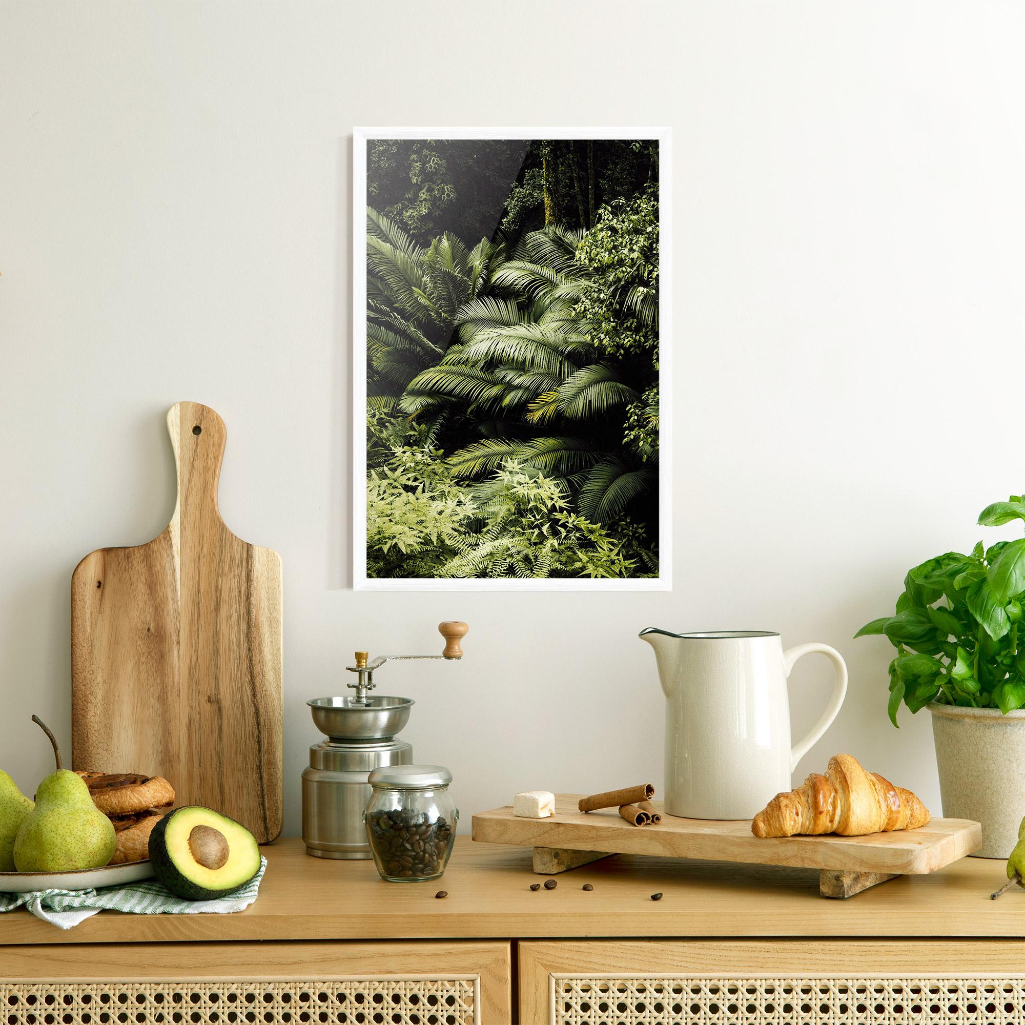 Gerahmte Poster Into The Jungle mockup 8