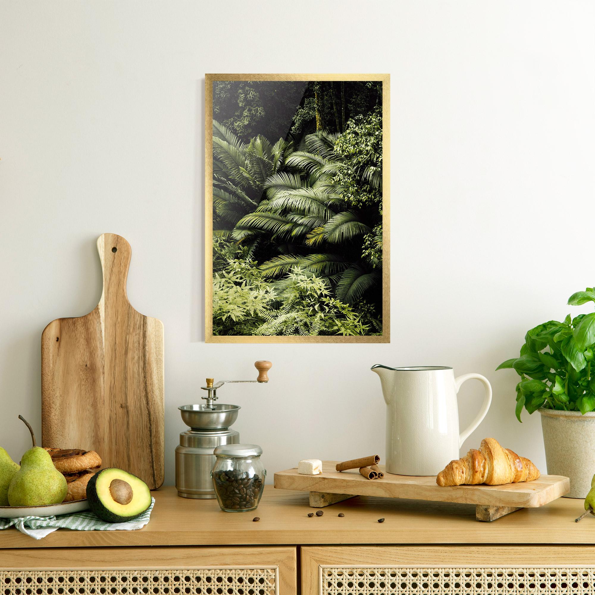 Gerahmte Poster Into The Jungle mockup 8