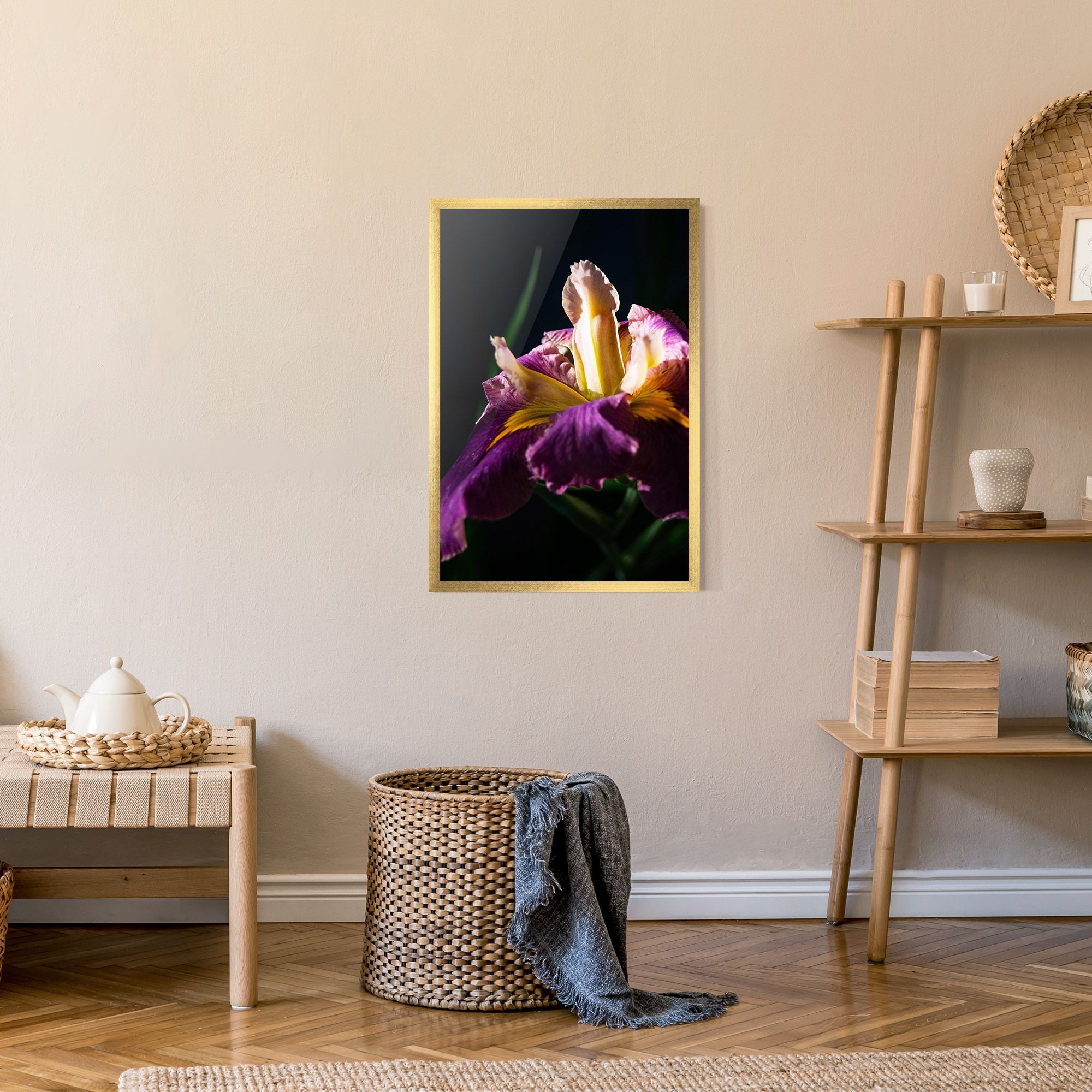 Pastel Yellow Iris mockup 9