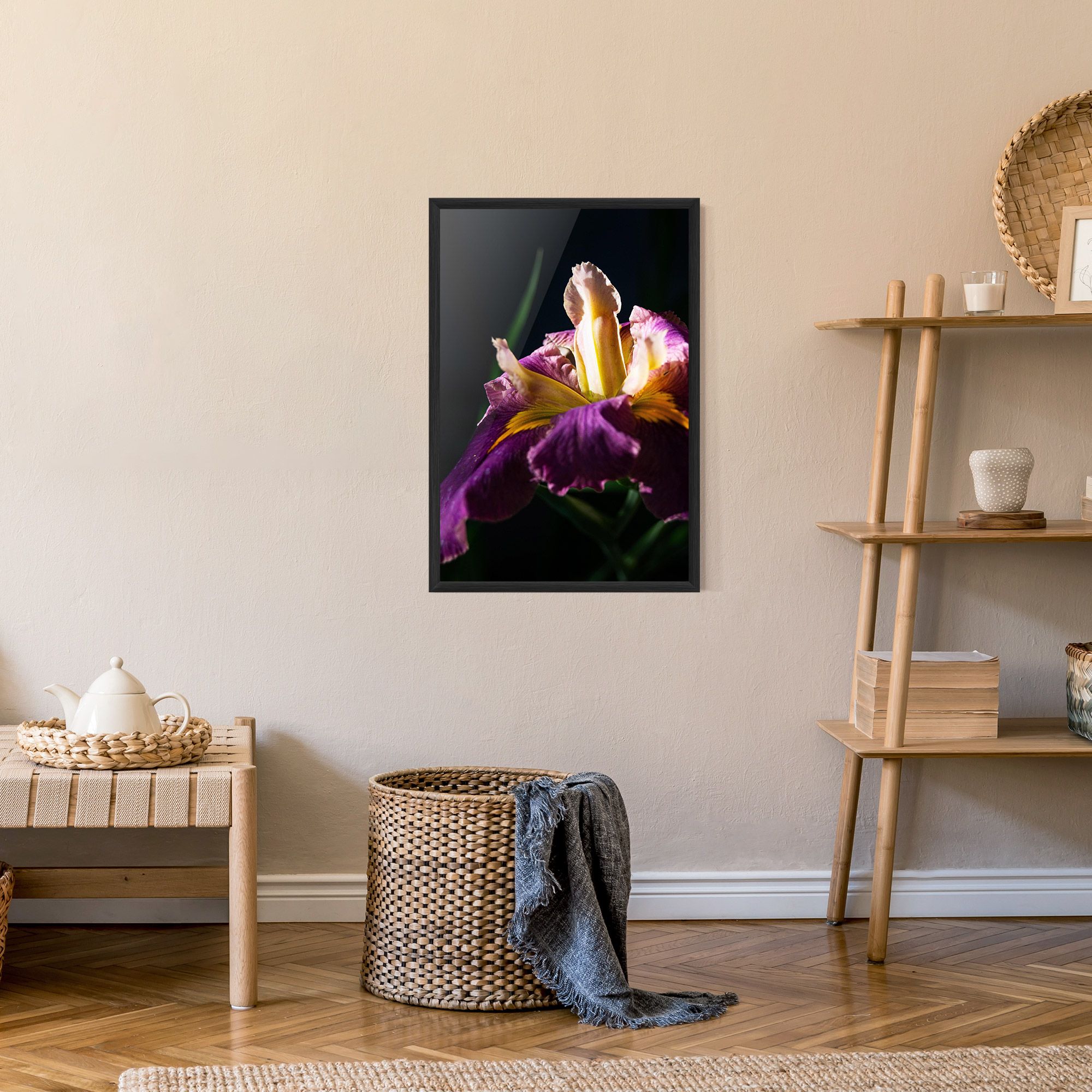 Pastel Yellow Iris mockup 9