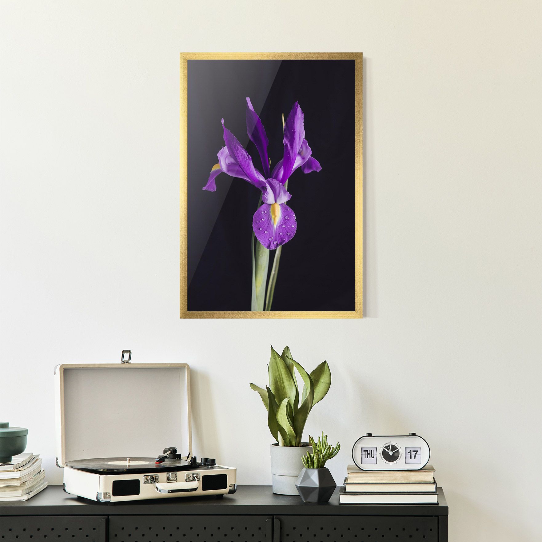 Fresh Purple Iris mockup 2