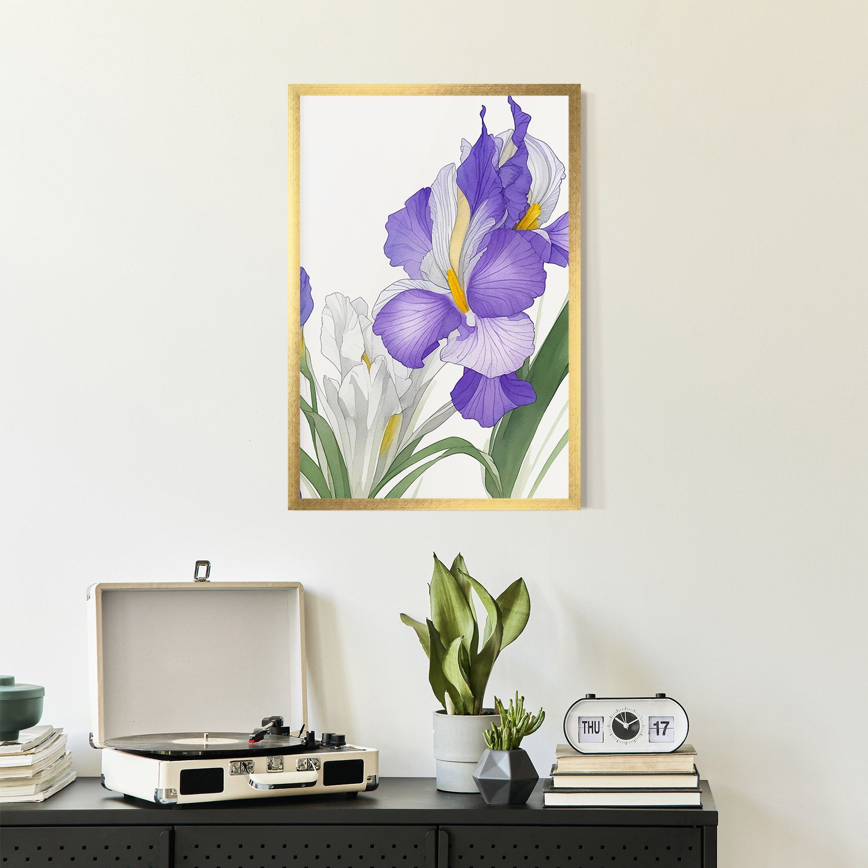 Irirs Hand Drawn mockup 2