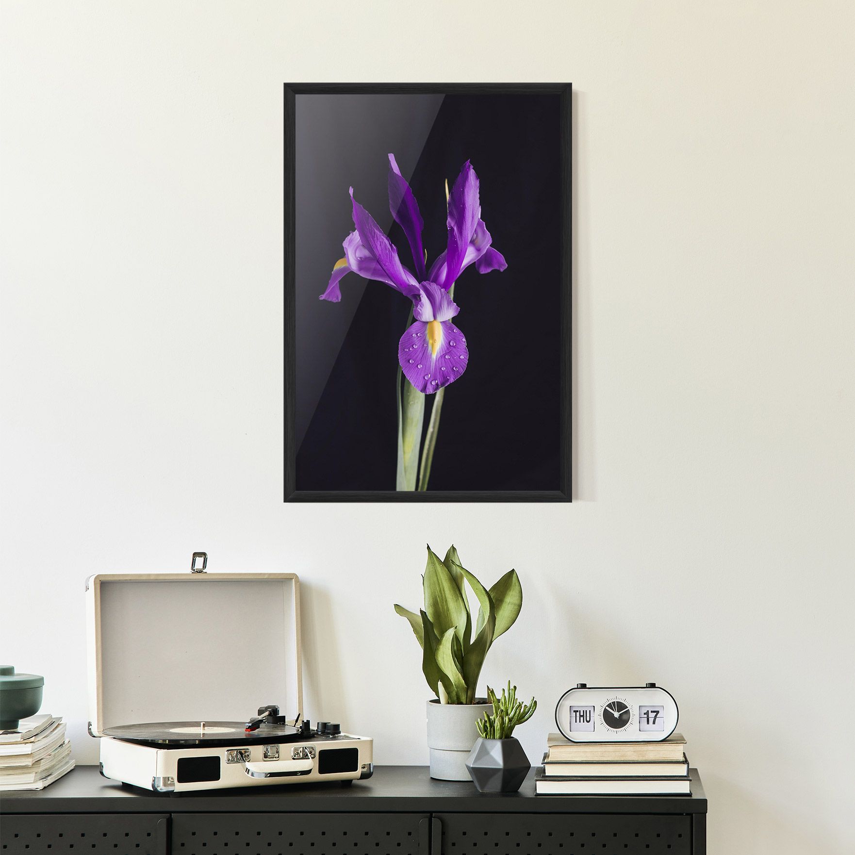 Fresh Purple Iris mockup 2
