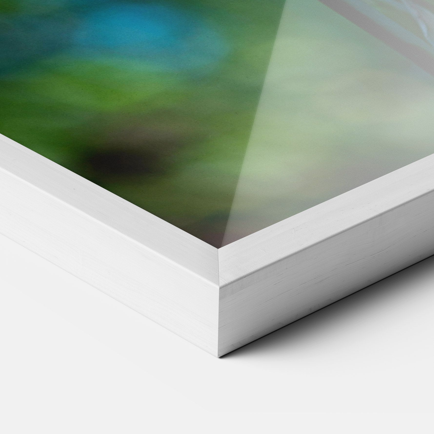 Blue Iris In The Garden mockup 3