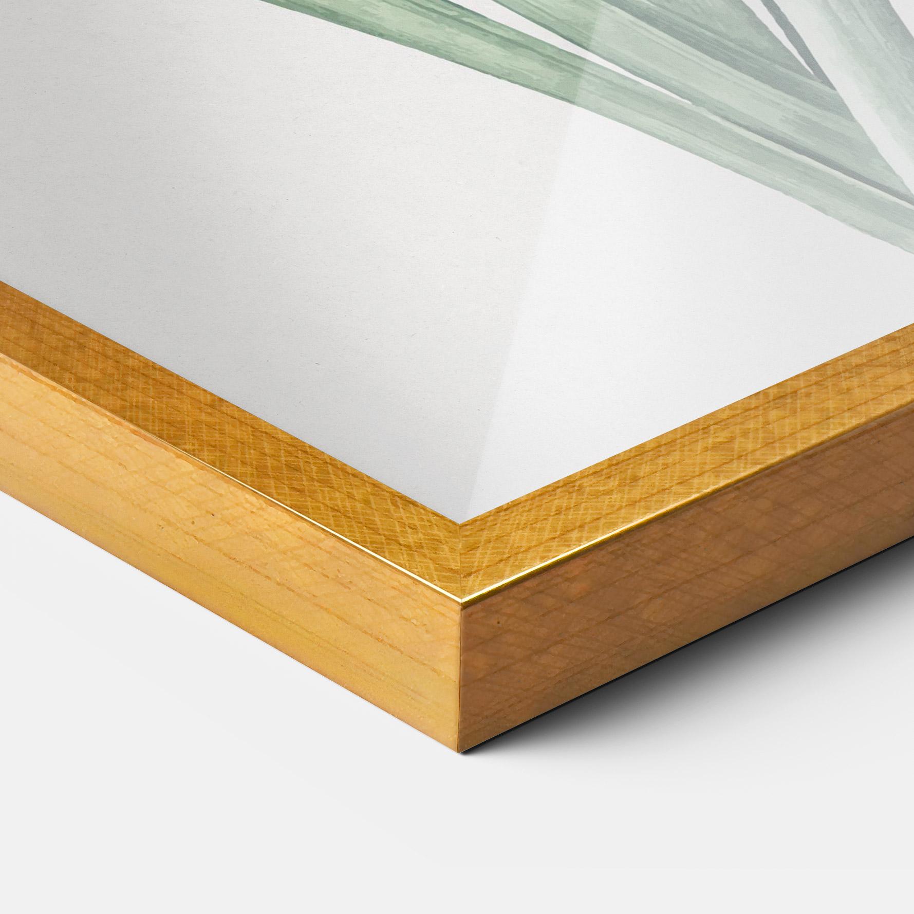 Gerahmte Poster Dark Blue Iris mockup 3