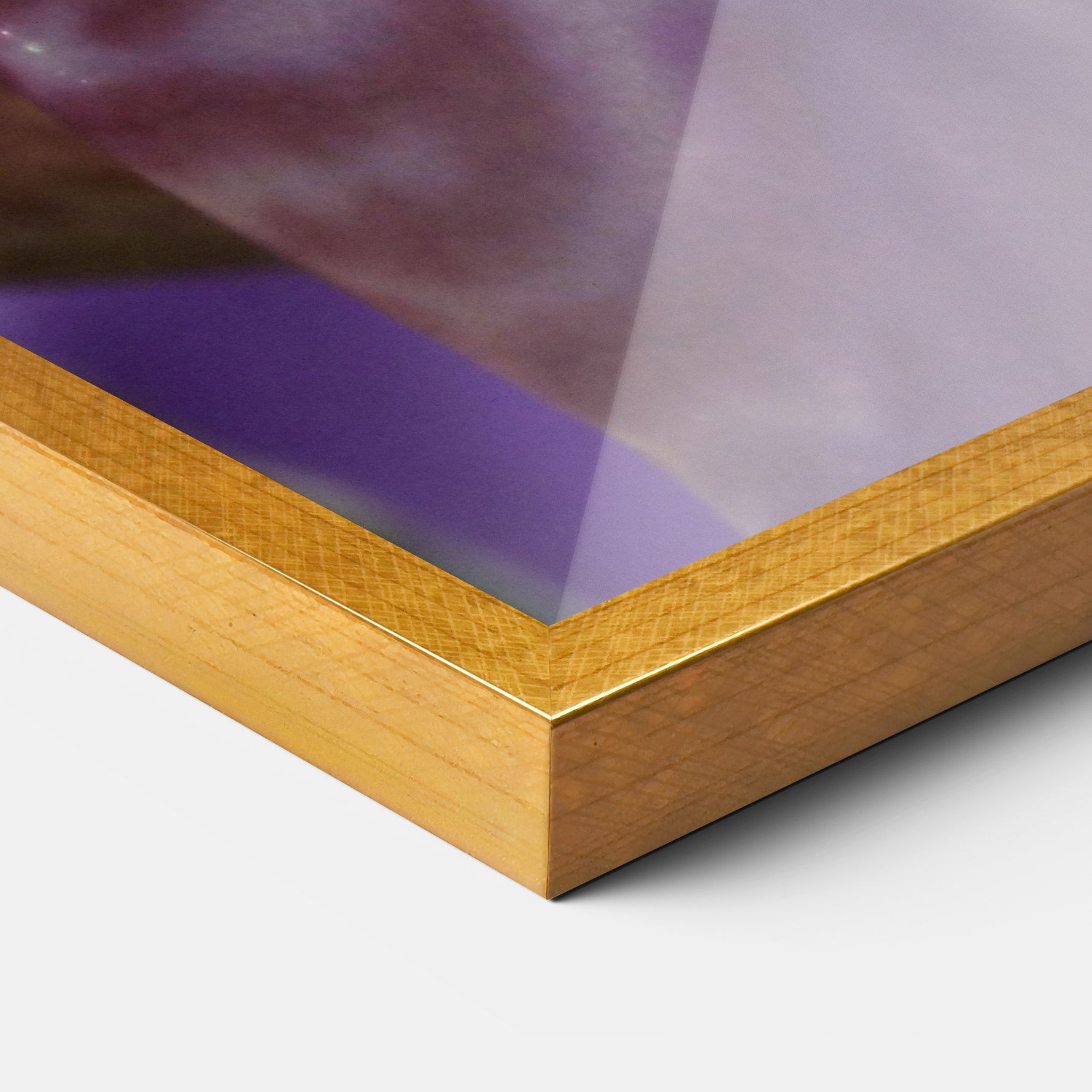 Purple Iris Close Up mockup 3