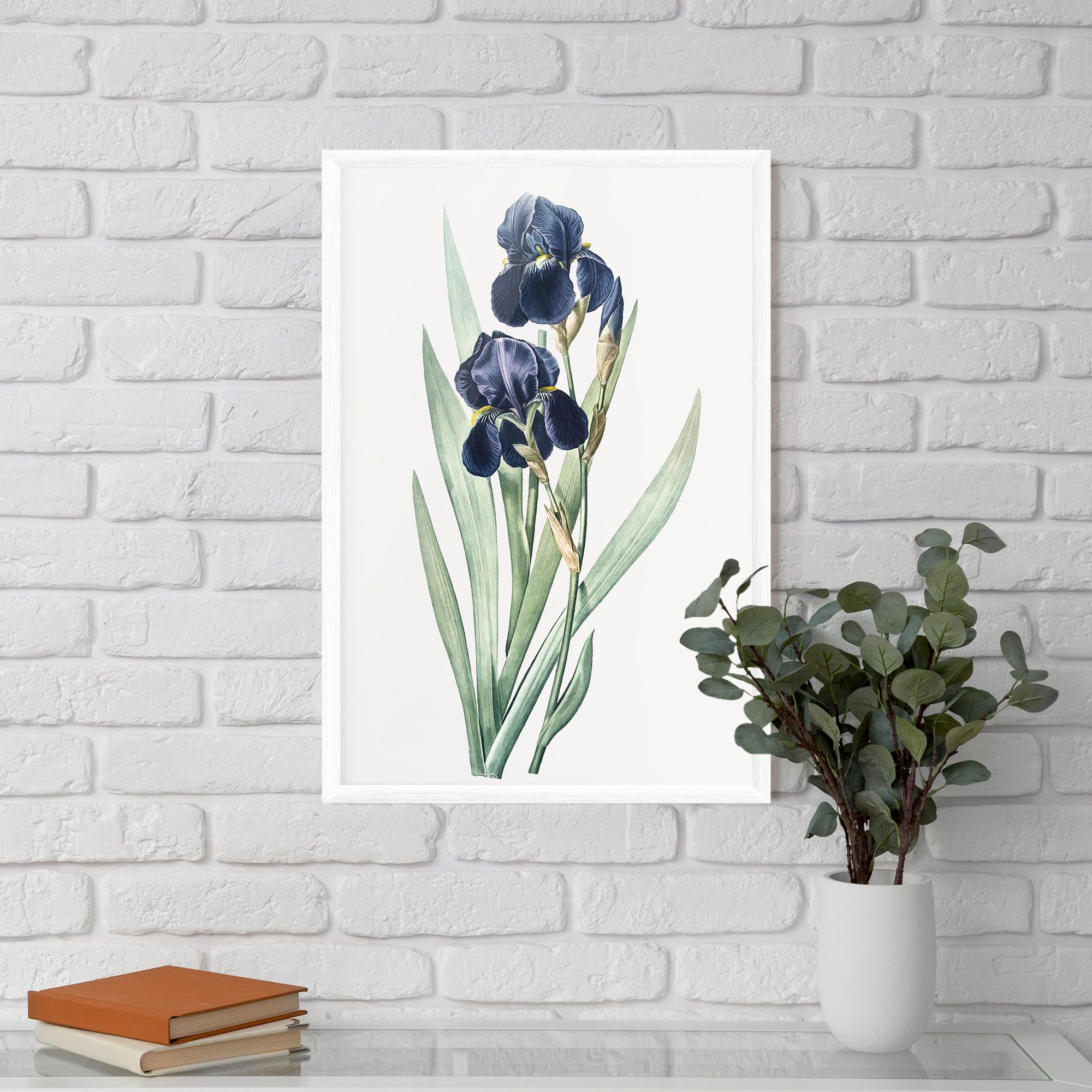 Dark Blue Iris mockup 5