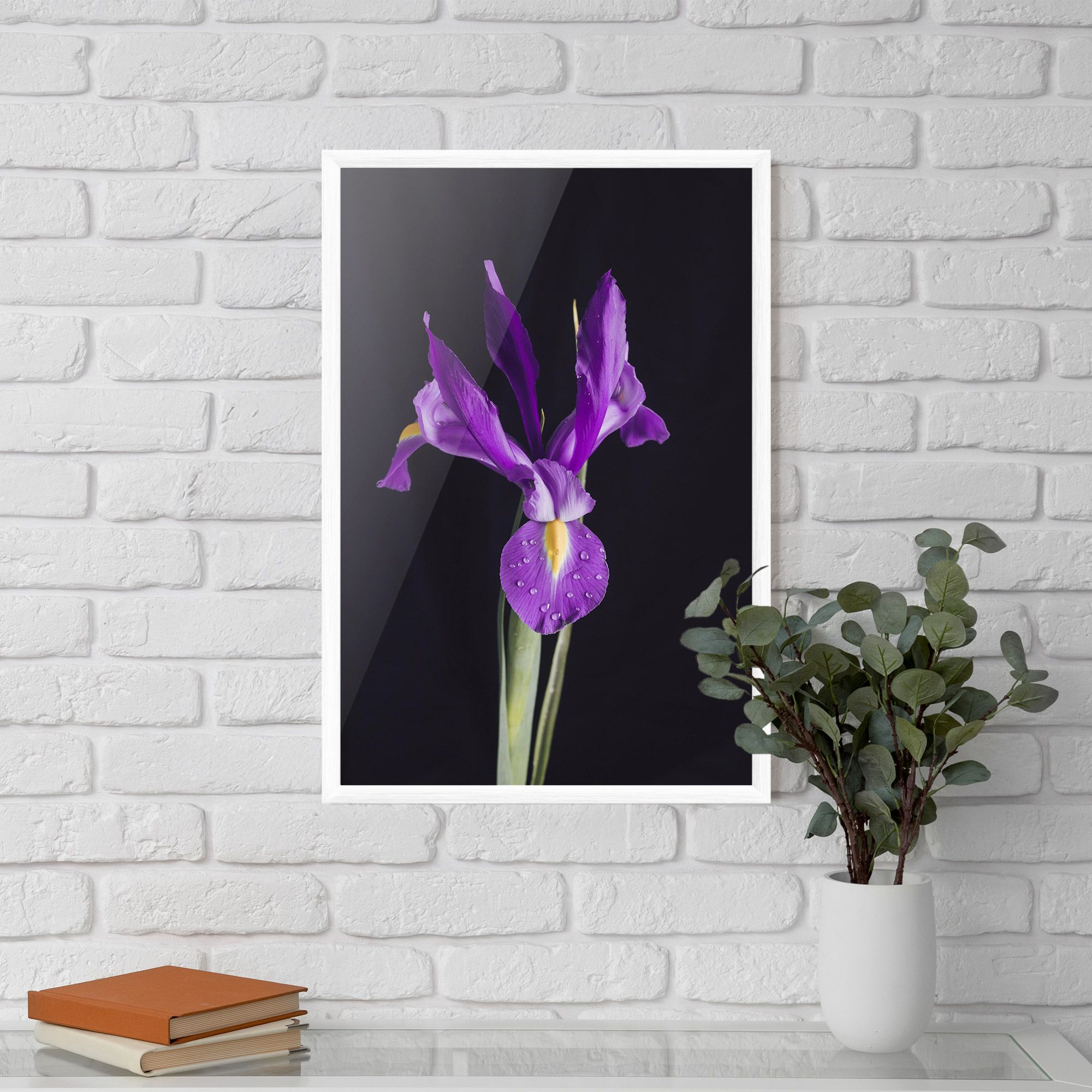 Fresh Purple Iris mockup 5