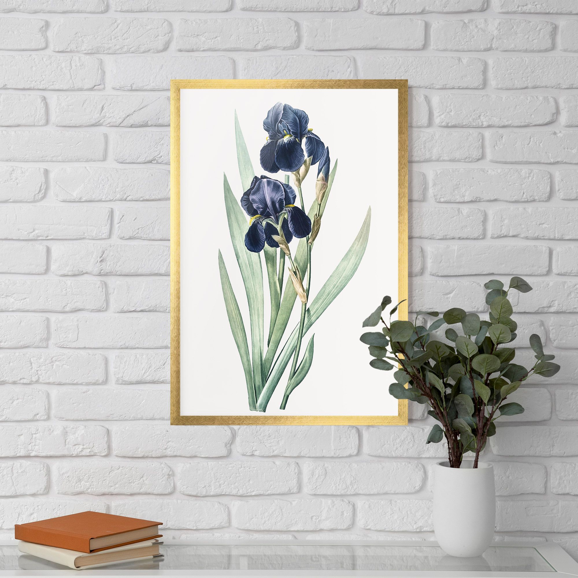 Dark Blue Iris mockup 5
