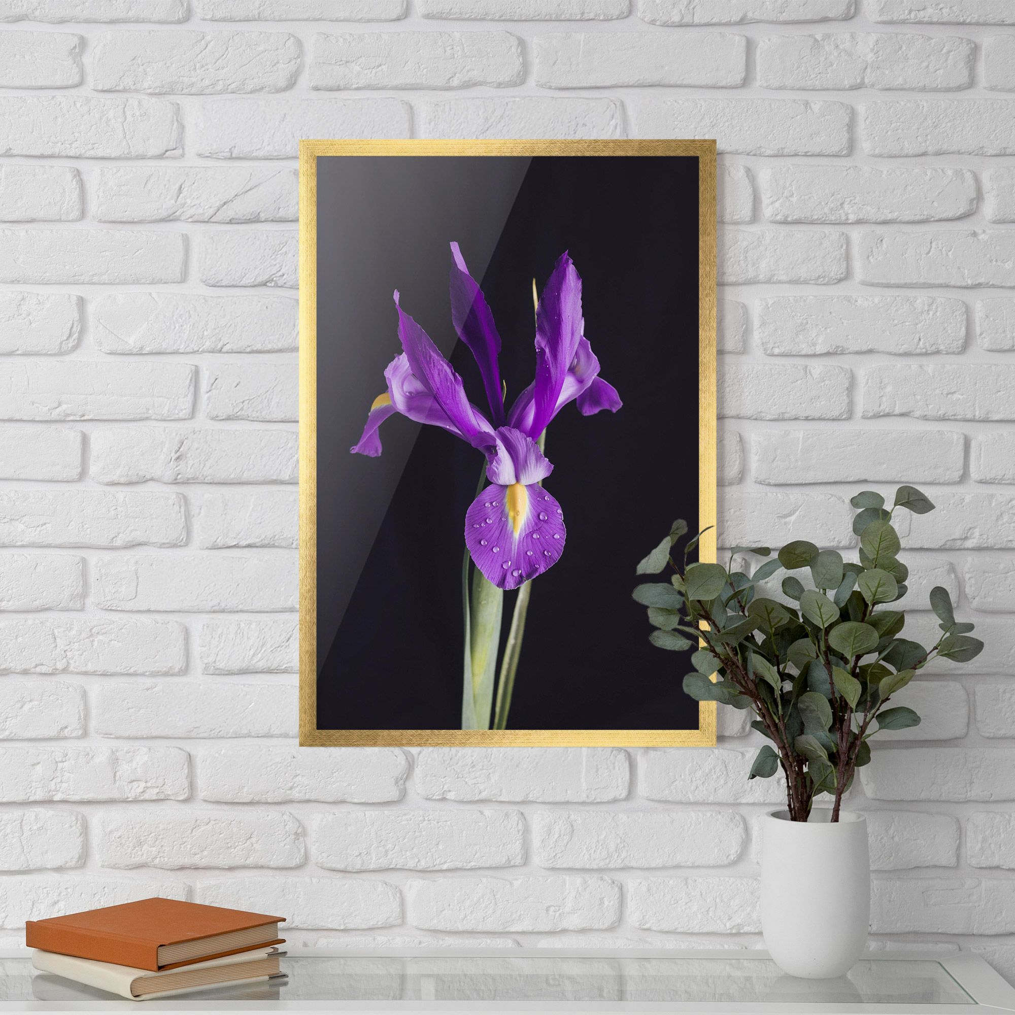 Fresh Purple Iris mockup 5