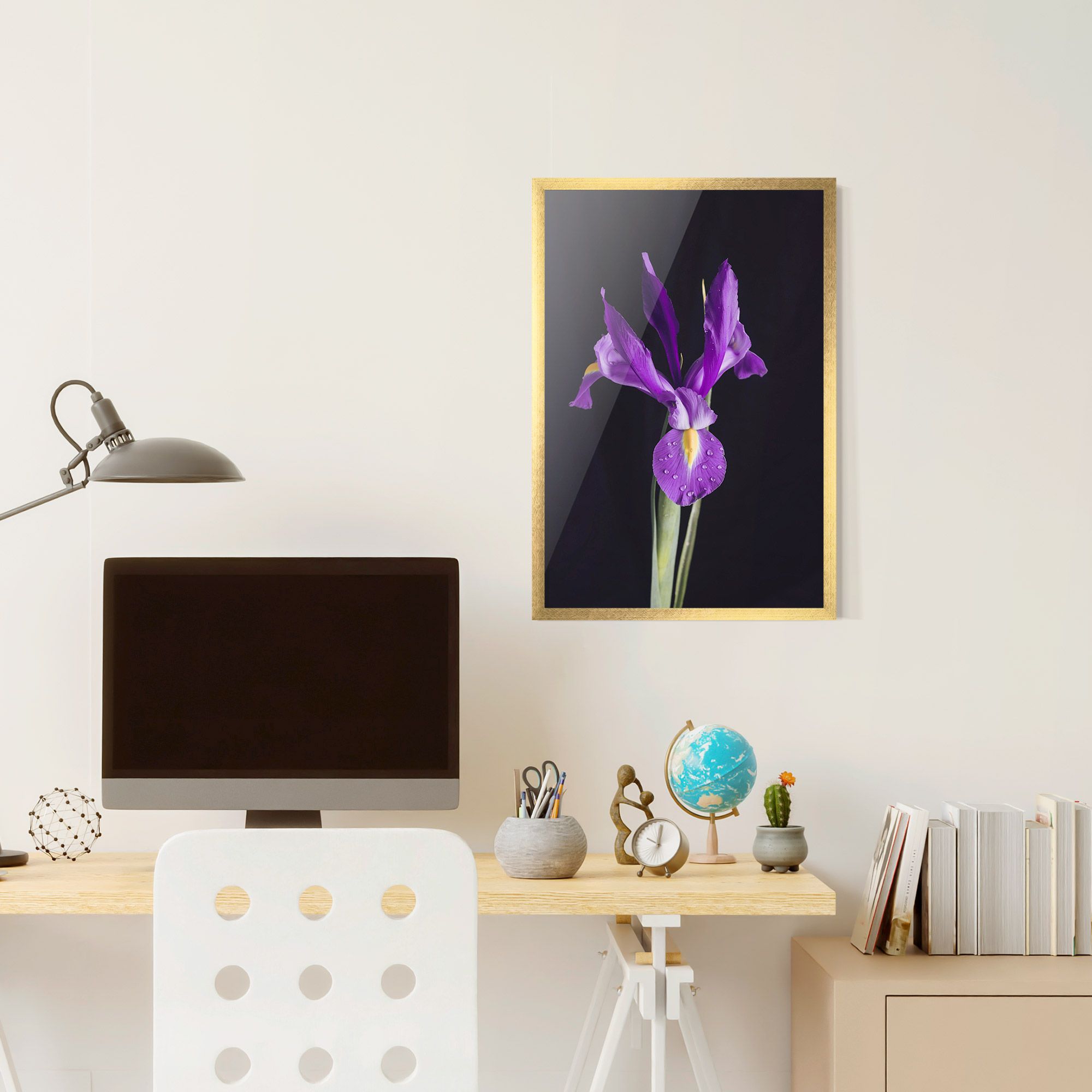 Fresh Purple Iris mockup 6