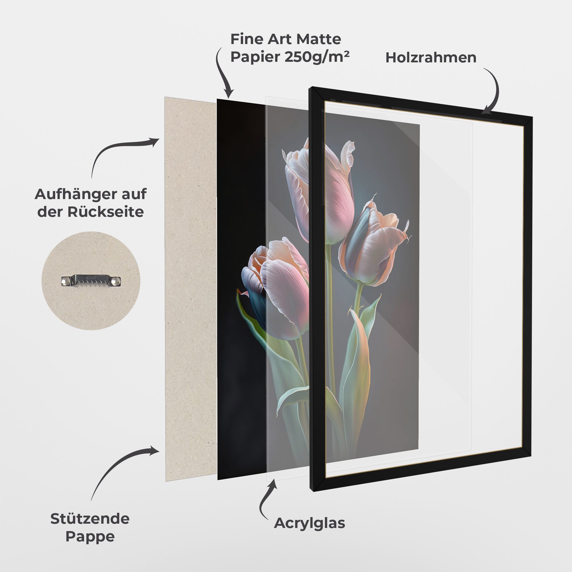 Light Purple Tulips mockup 1