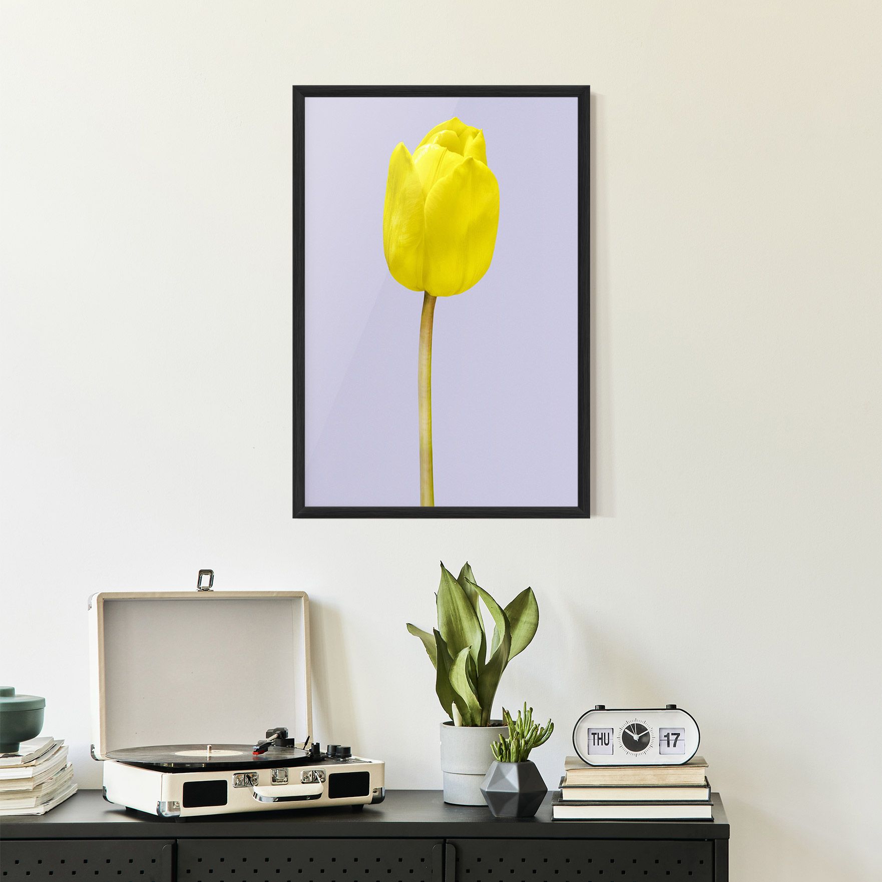 One Yellow Tulip mockup 2