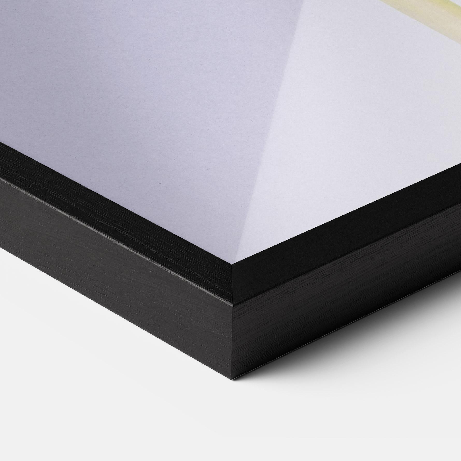 Gerahmte Poster One Yellow Tulip mockup 3