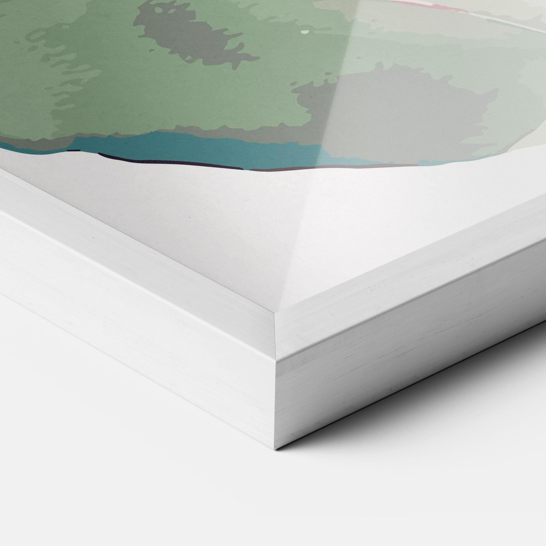 Gerahmte Poster Pastel Poppy mockup 3