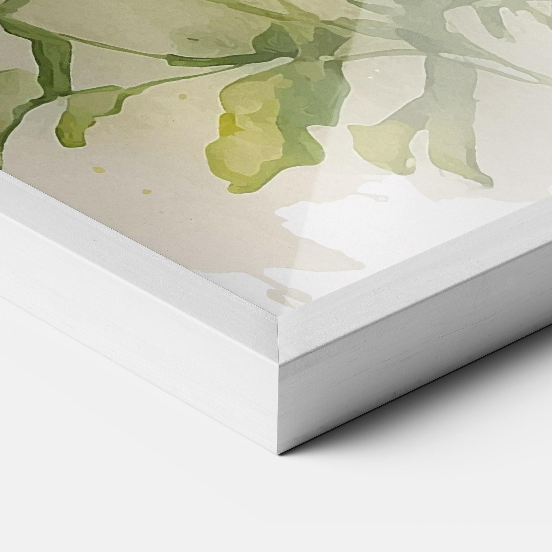 Gerahmte Poster Painted Daisy mockup 3