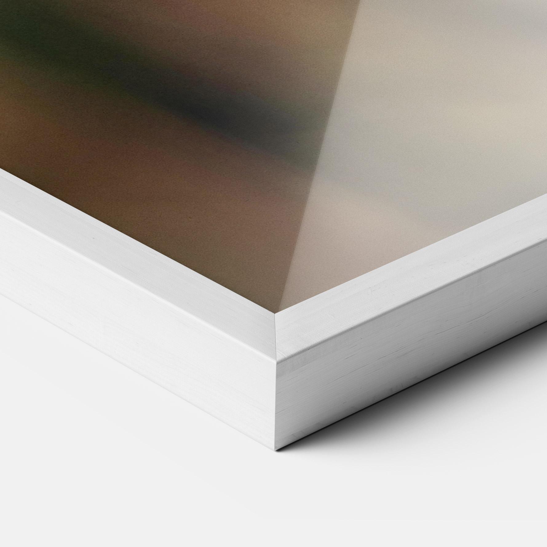 Gerahmte Poster Yellow Pastel Daisy mockup 3